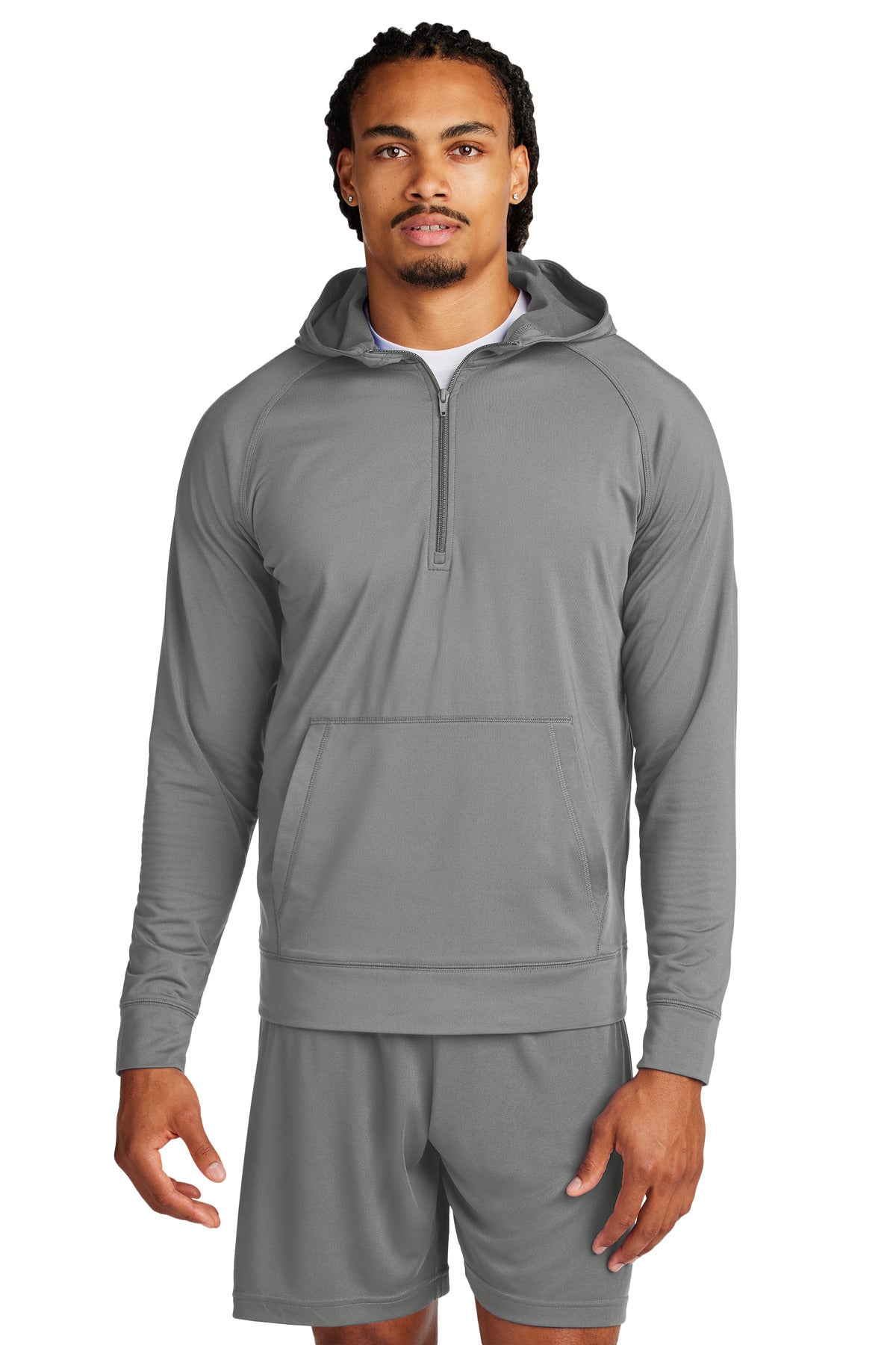 Sport-Tek? Sport-Wick? Stretch 1/2-Zip Hoodie ST856