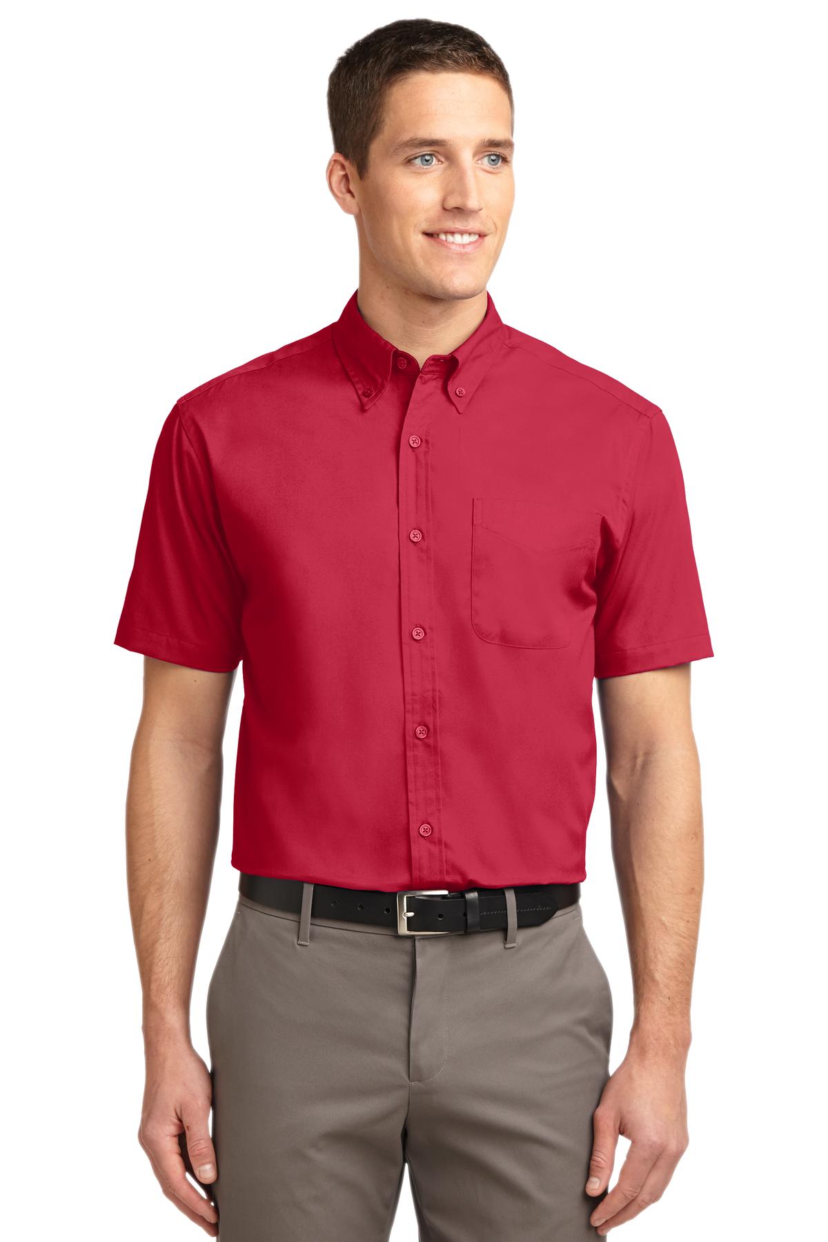 Port Authority? Tall Short Sleeve Easy Care Shirt. TLS508