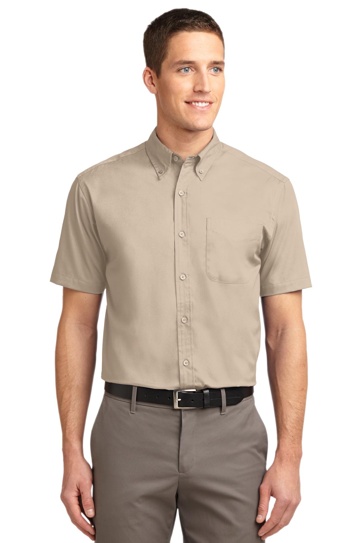 Port Authority? Tall Short Sleeve Easy Care Shirt. TLS508