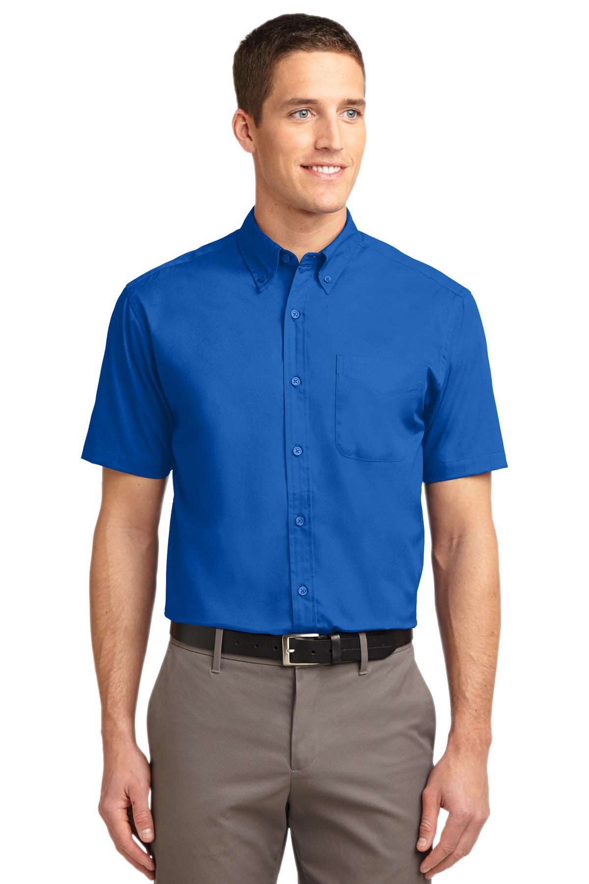 Port Authority? Tall Short Sleeve Easy Care Shirt. TLS508