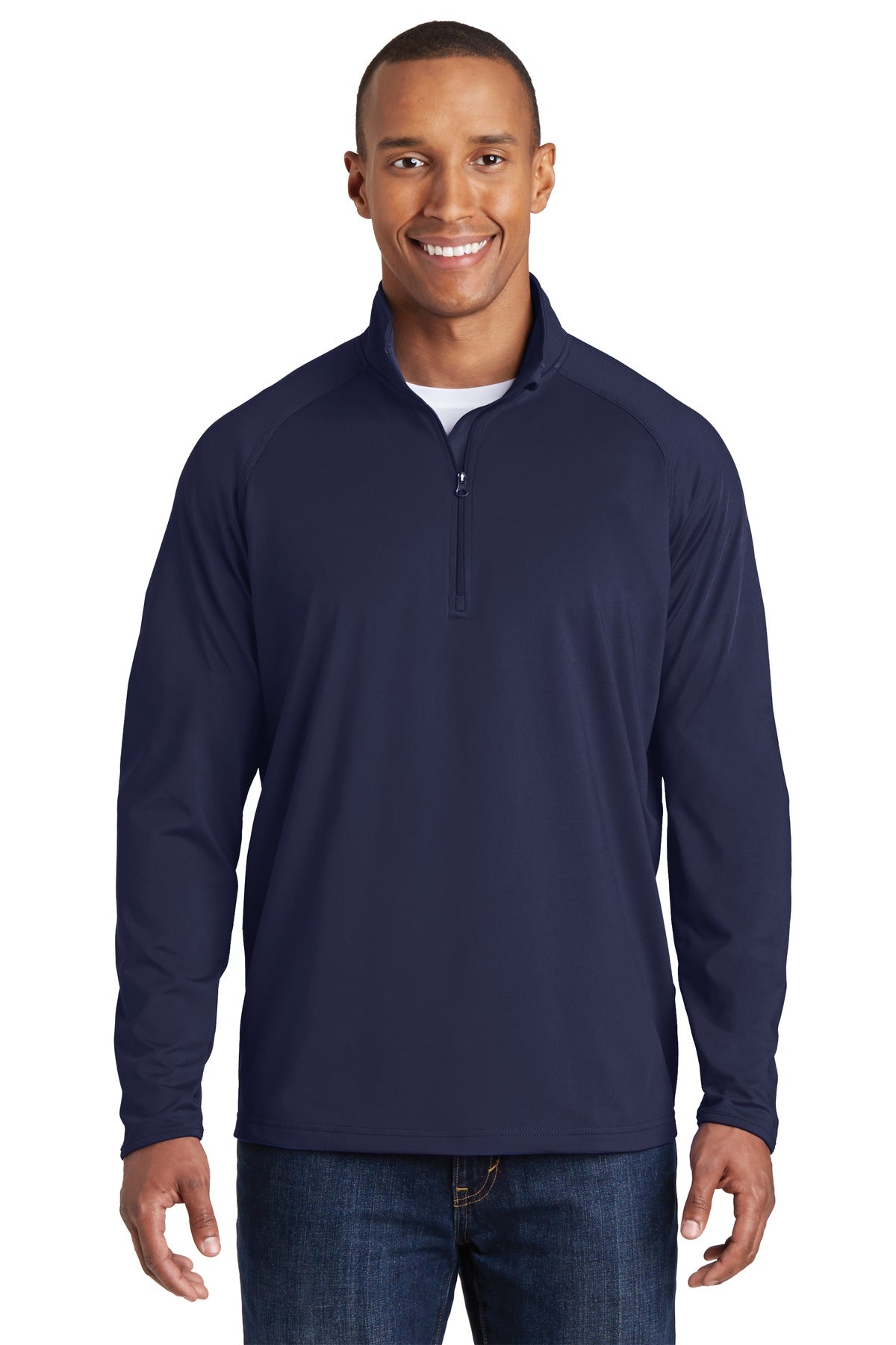 Sport-Tek? Tall Sport-Wick? Stretch 1/4-Zip Pullover. TST850