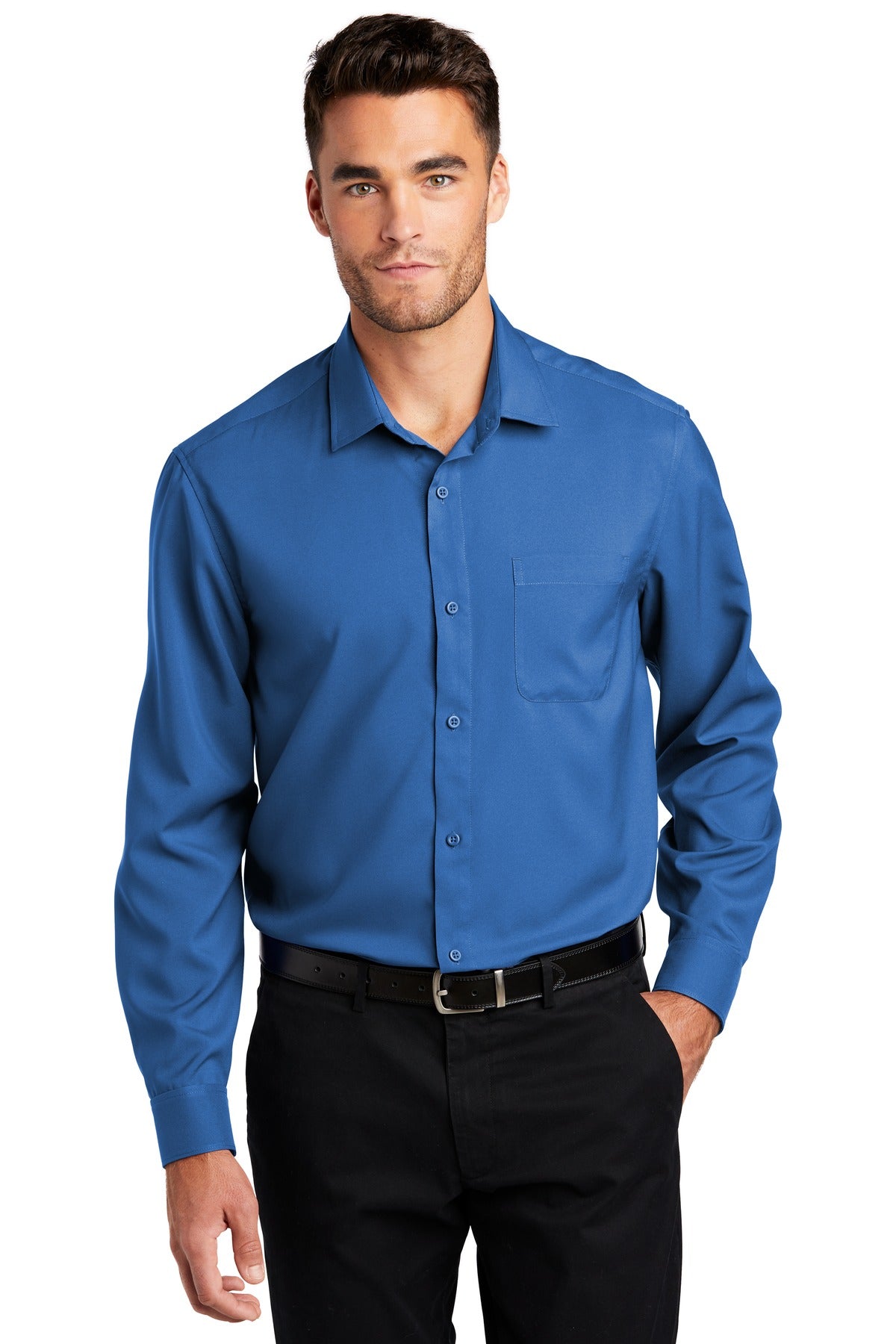 Port Authority ? Long Sleeve Performance Staff Shirt W401