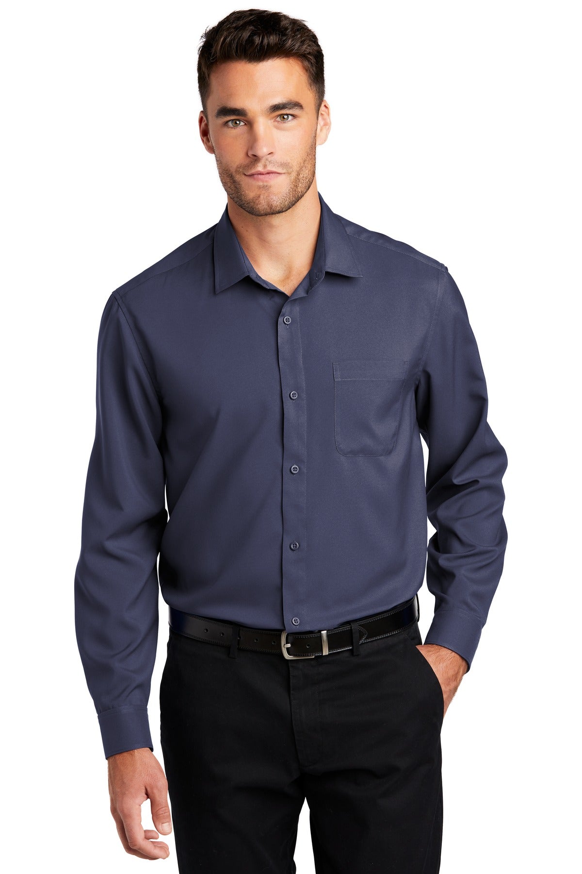 Port Authority ? Long Sleeve Performance Staff Shirt W401