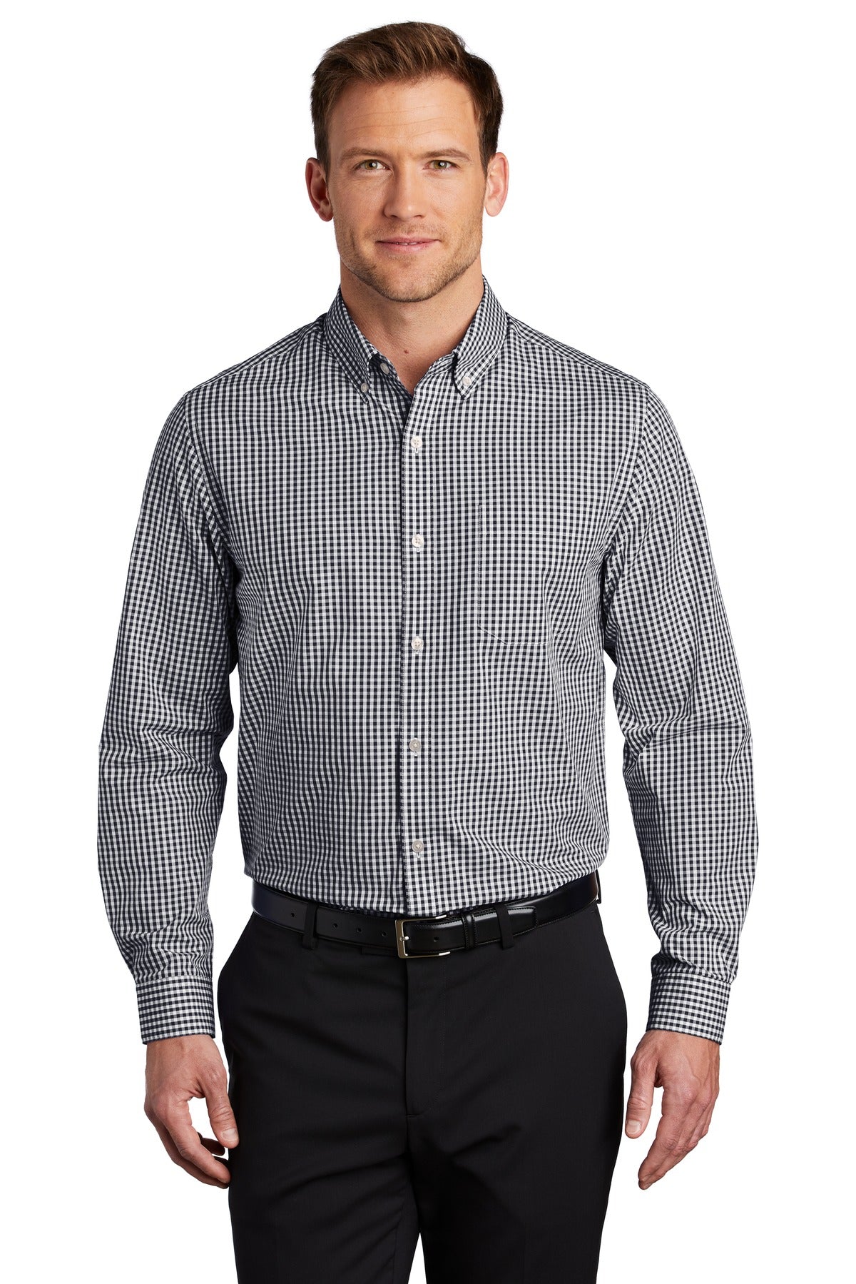 Port Authority ? Broadcloth Gingham Easy Care Shirt W644