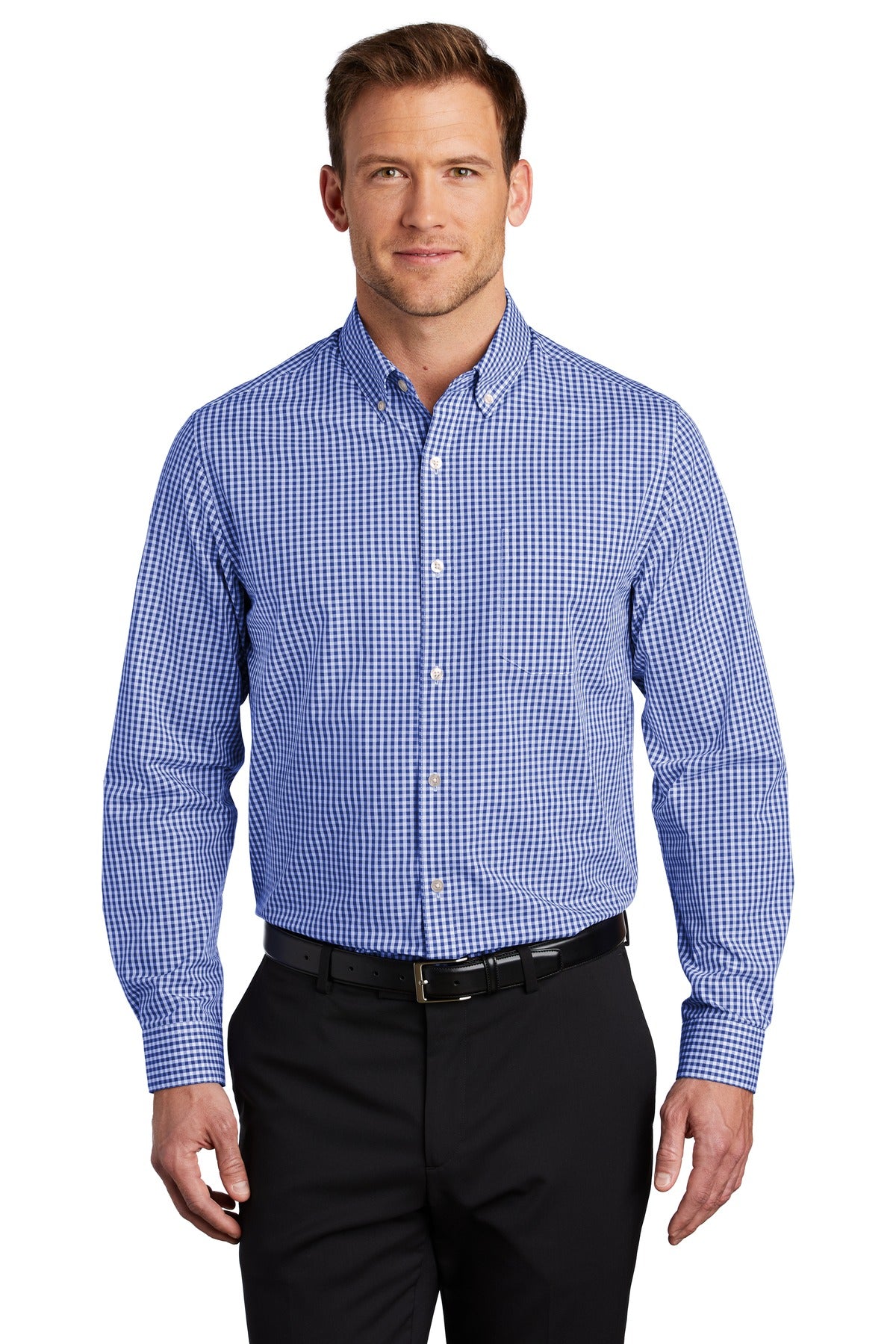 Port Authority ? Broadcloth Gingham Easy Care Shirt W644