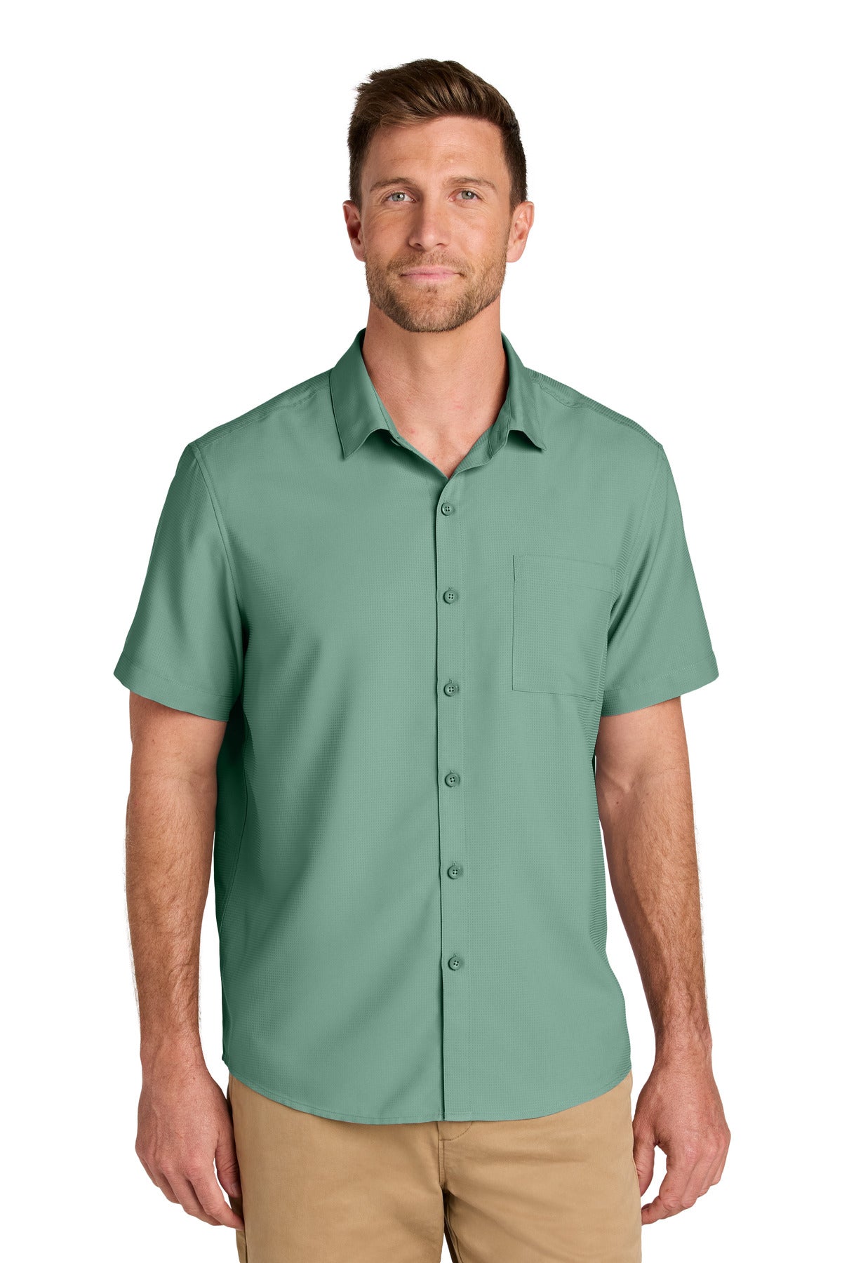 Port Authority? Short Sleeve UV Dockside Shirt W963