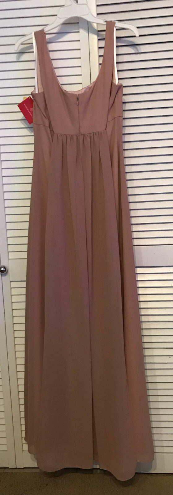 Watters & Watters Women Dress Chiffon Mauve Size 8