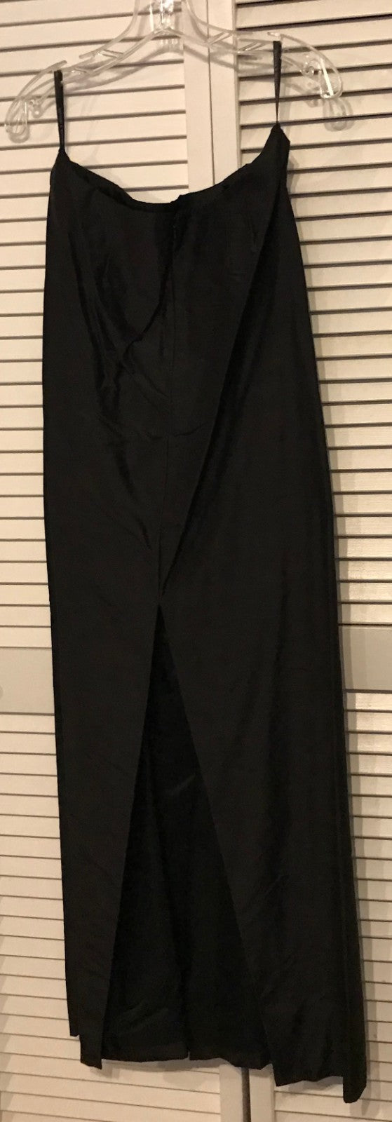 Watters & Watters Women Dress Suit Dress and Top Silk Black Size 10