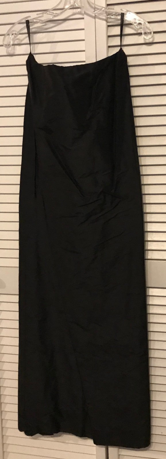 Watters & Watters Women Dress Suit Dress and Top Silk Black Size 10