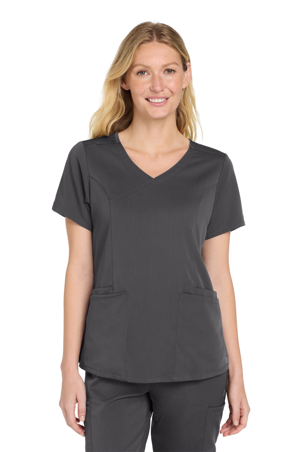 Wink? Women's Premiere Flex? Mock Wrap Top WW4268