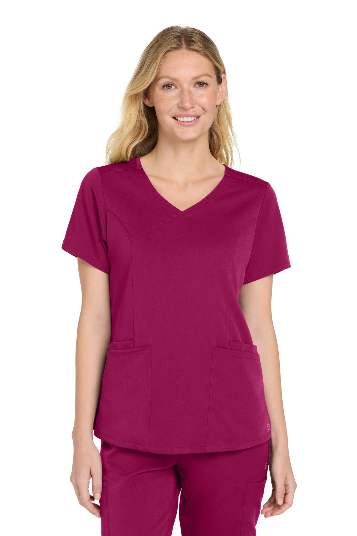 Wink? Women's Premiere Flex? Mock Wrap Top WW4268