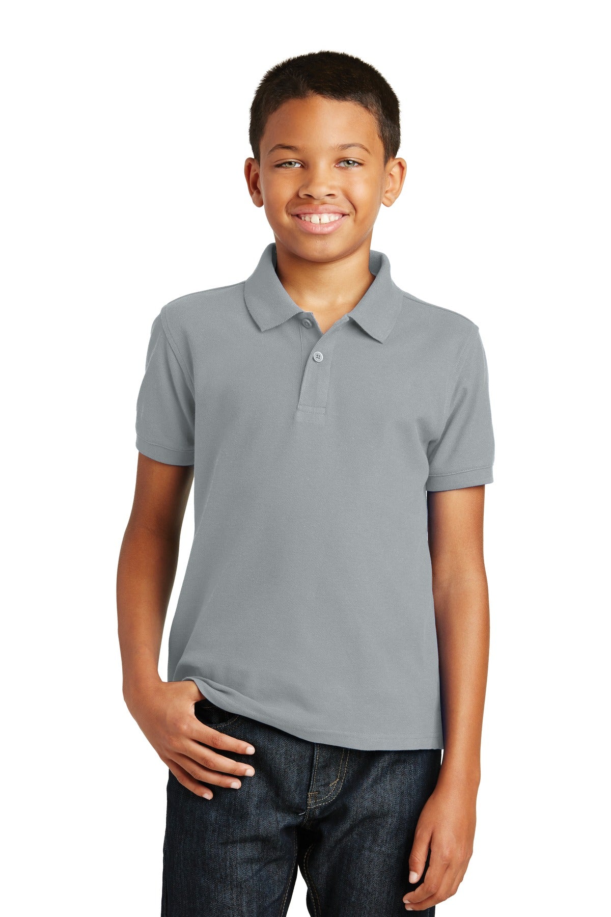 Port Authority? Youth Core Classic Pique Polo. Y100