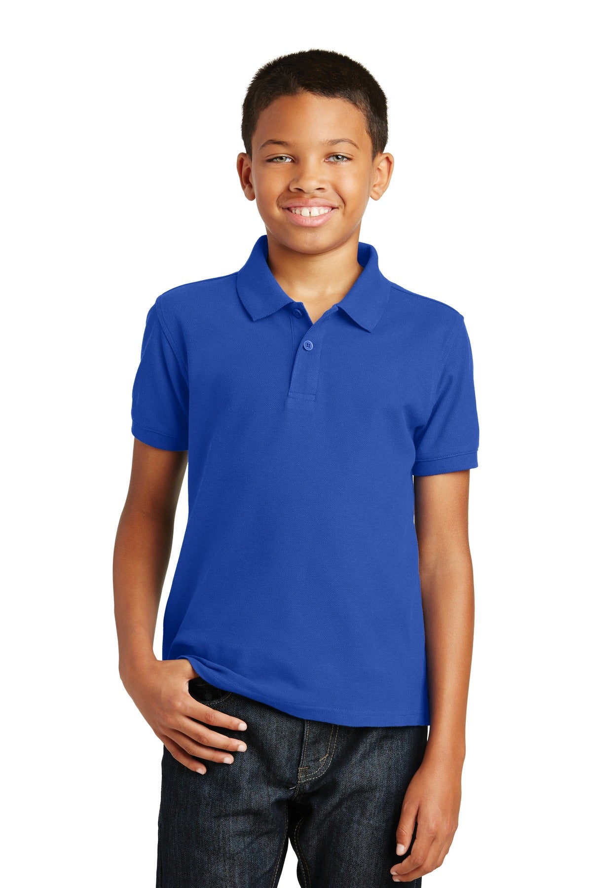 Port Authority? Youth Core Classic Pique Polo. Y100