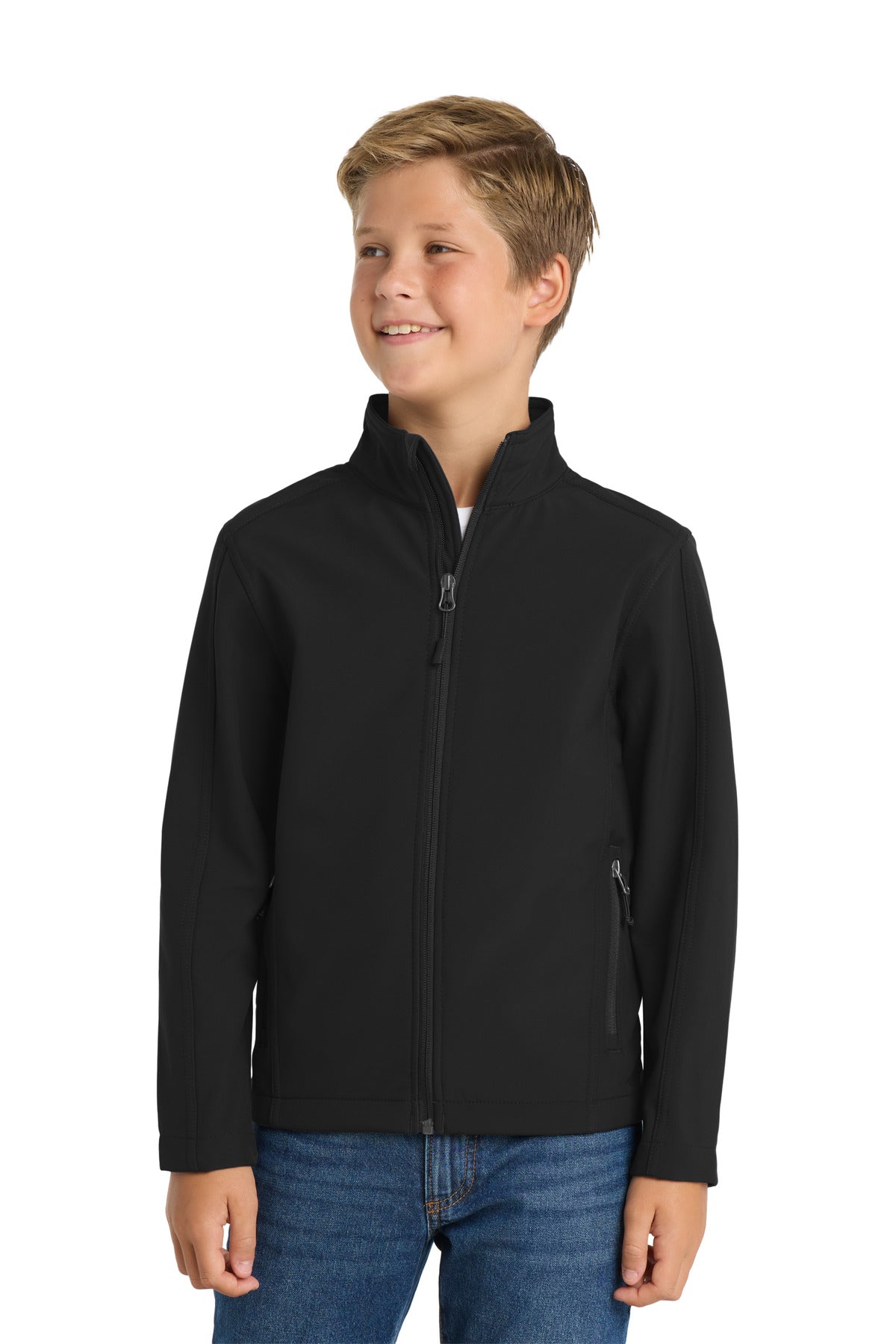 Port Authority? Youth Core Soft Shell Jacket. Y317