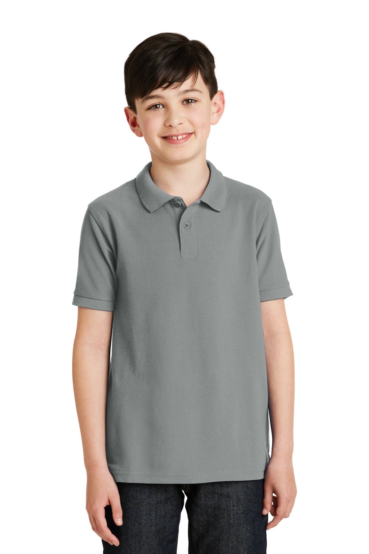 Port Authority? Youth Silk Touch? Polo.  Y500