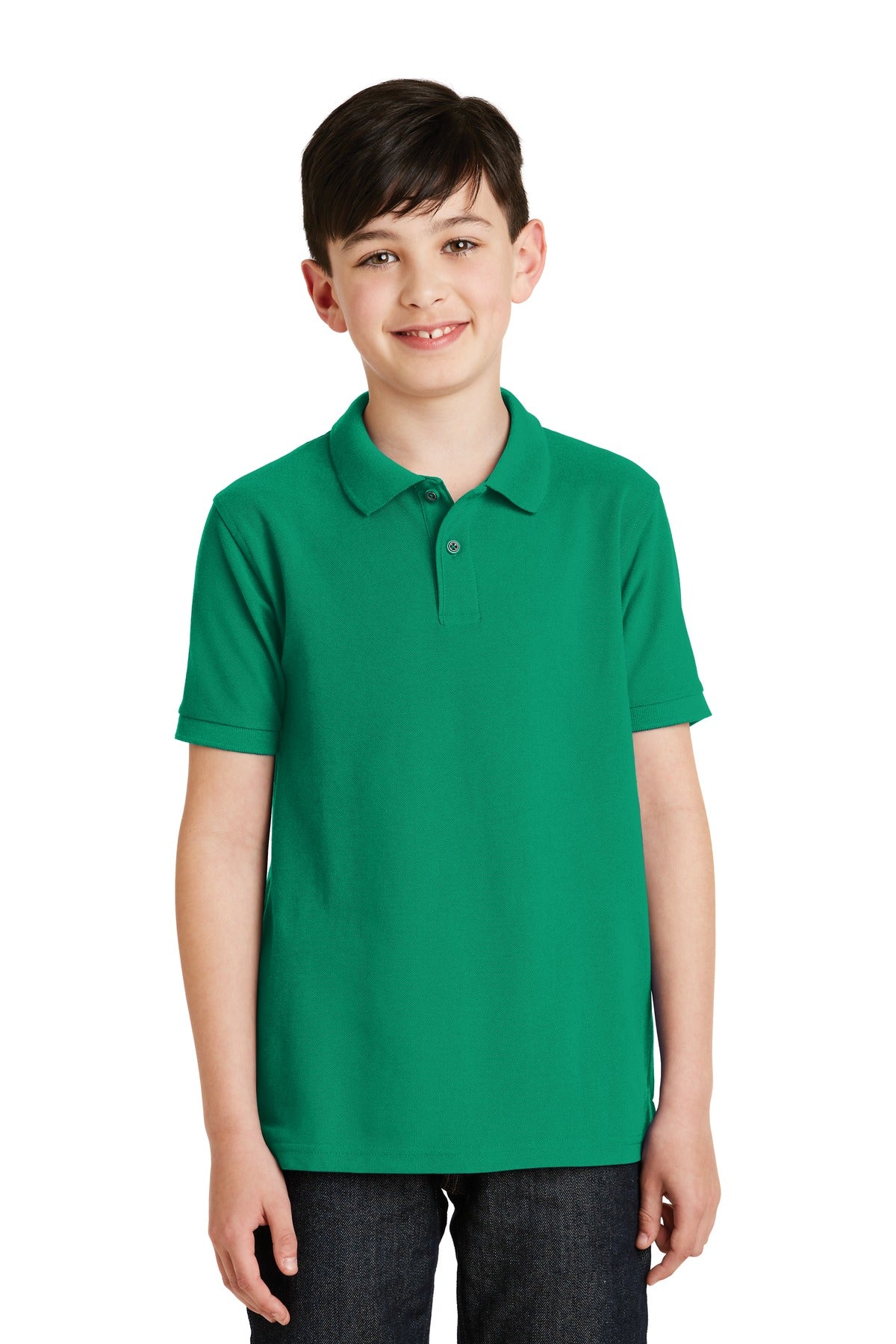 Port Authority? Youth Silk Touch? Polo.  Y500