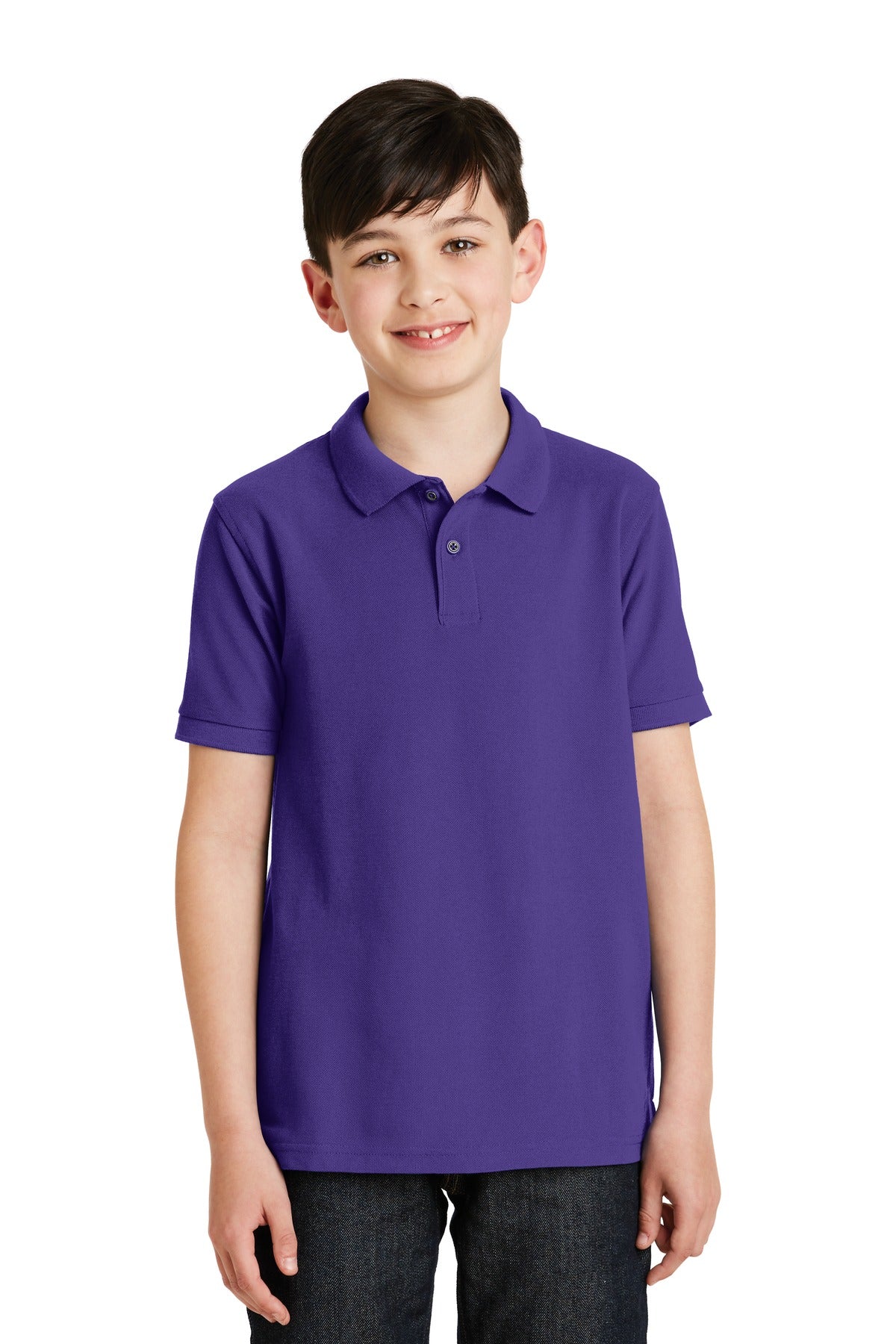 Port Authority? Youth Silk Touch? Polo.  Y500