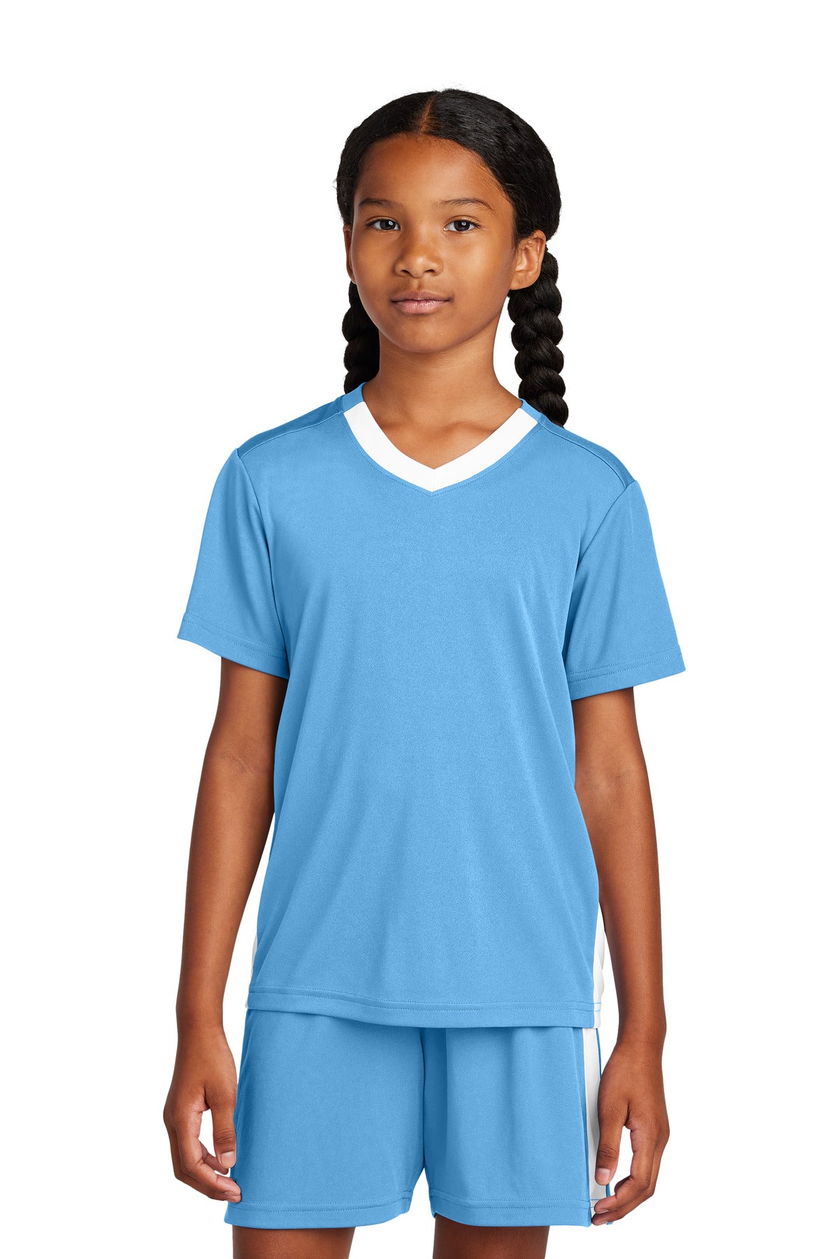 Sport-Tek? Youth Competitor? United V-Neck YST101