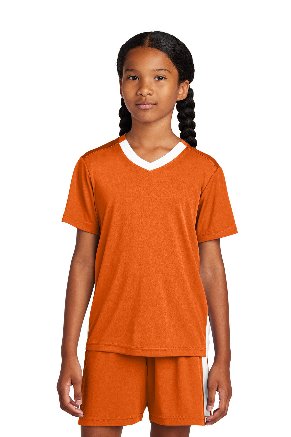 Sport-Tek? Youth Competitor? United V-Neck YST101