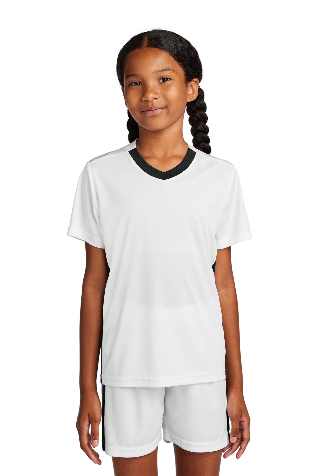 Sport-Tek? Youth Competitor? United V-Neck YST101