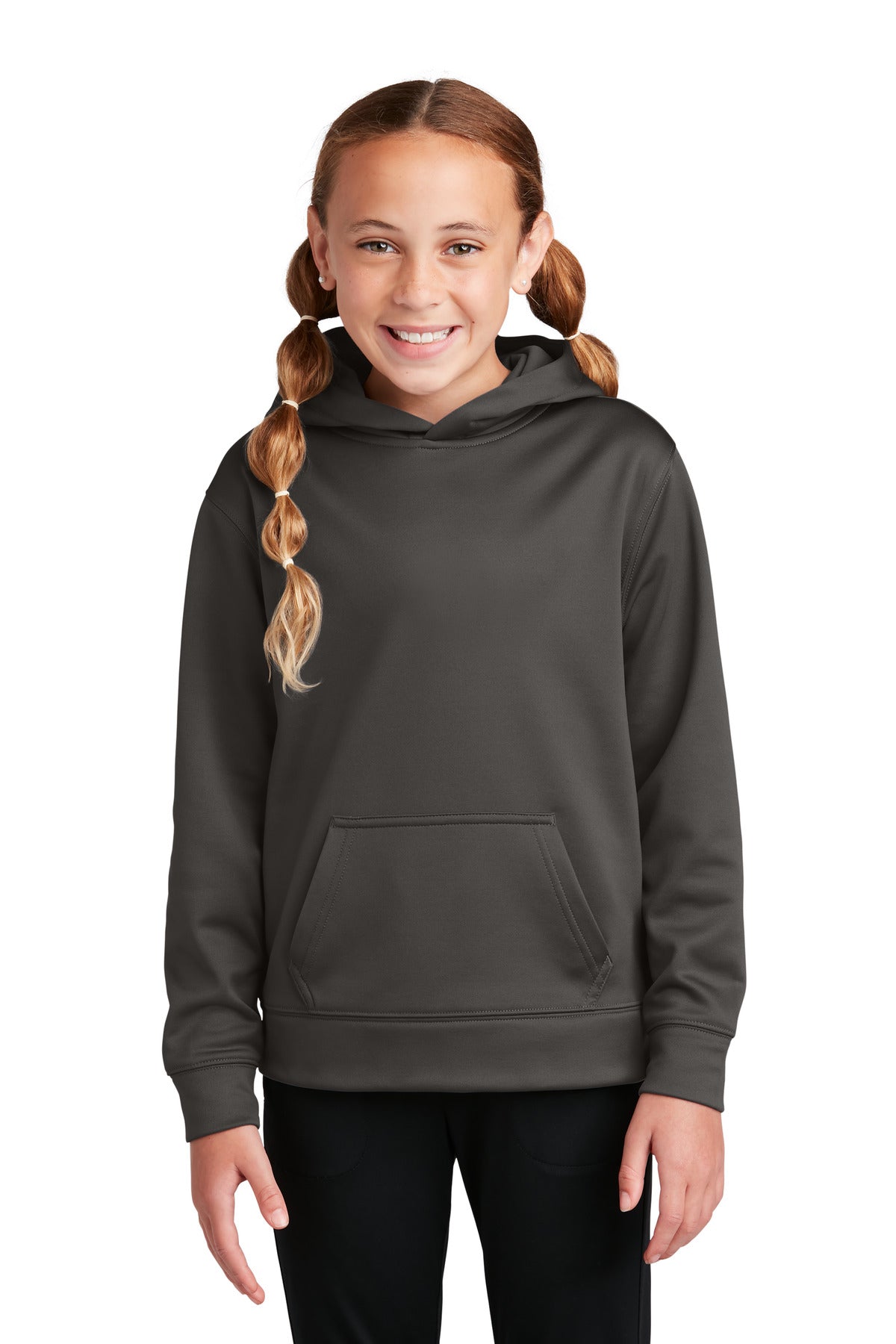 Sport-Tek? Youth Sport-Wick? Fleece Hooded Pullover. YST244