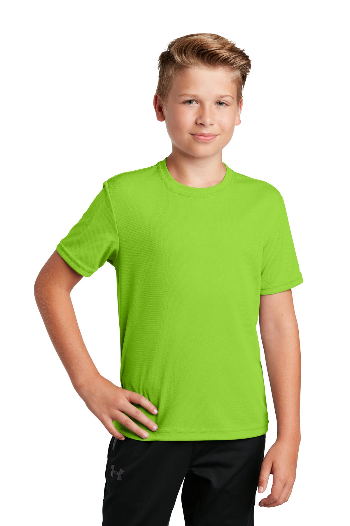 Sport-Tek? Youth PosiCharge? RacerMesh? Tee. YST340