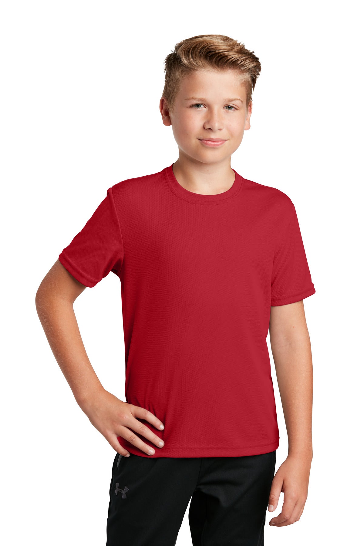 Sport-Tek? Youth PosiCharge? RacerMesh? Tee. YST340