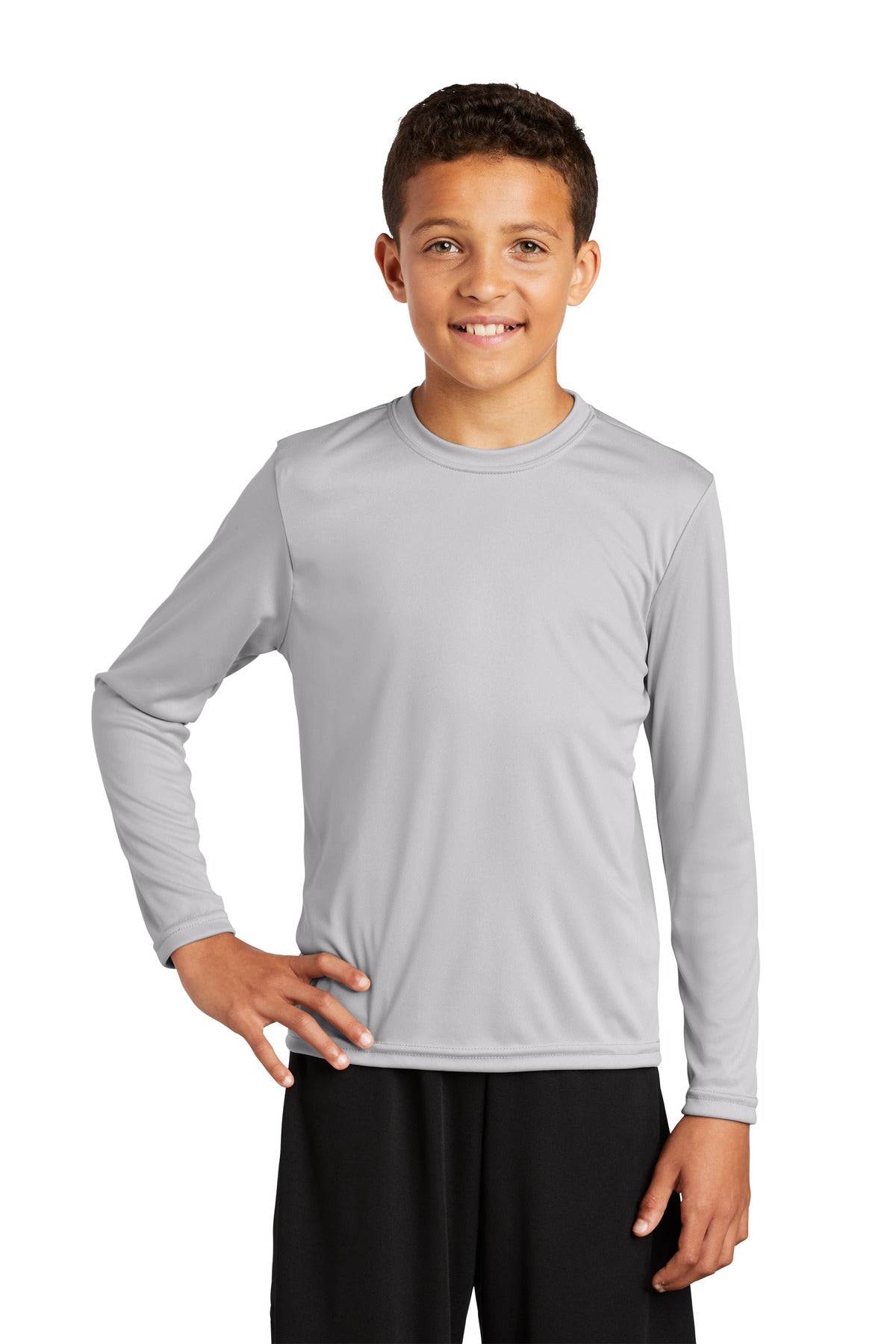 Sport-Tek? Youth Long Sleeve PosiCharge? Competitor? Tee. YST350LS