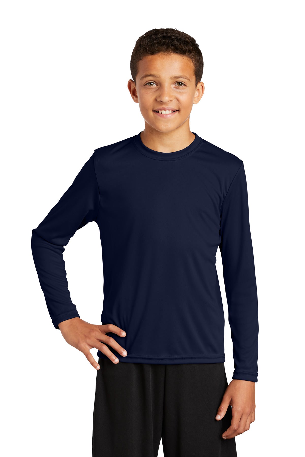 Sport-Tek? Youth Long Sleeve PosiCharge? Competitor? Tee. YST350LS