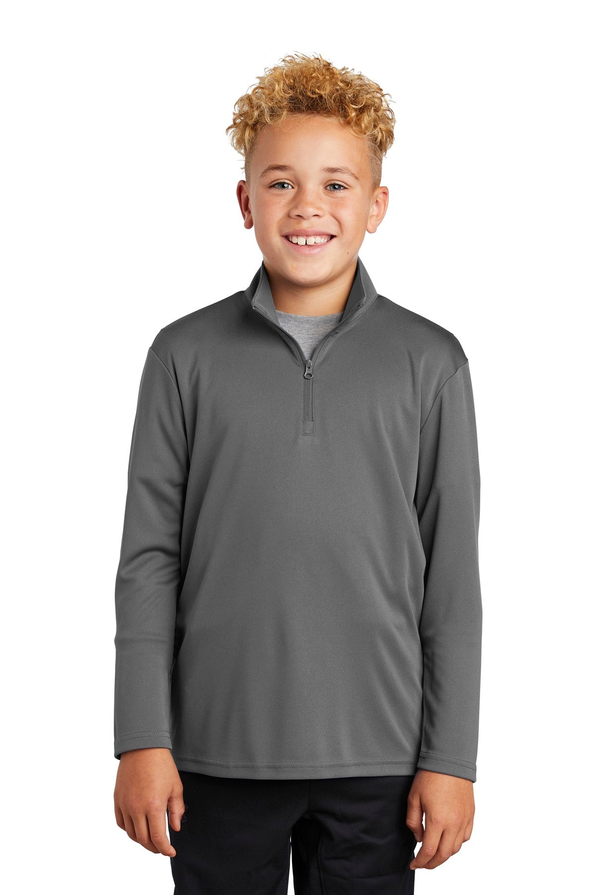 Sport-Tek ? Youth PosiCharge ? Competitor ? 1/4-Zip Pullover. YST357