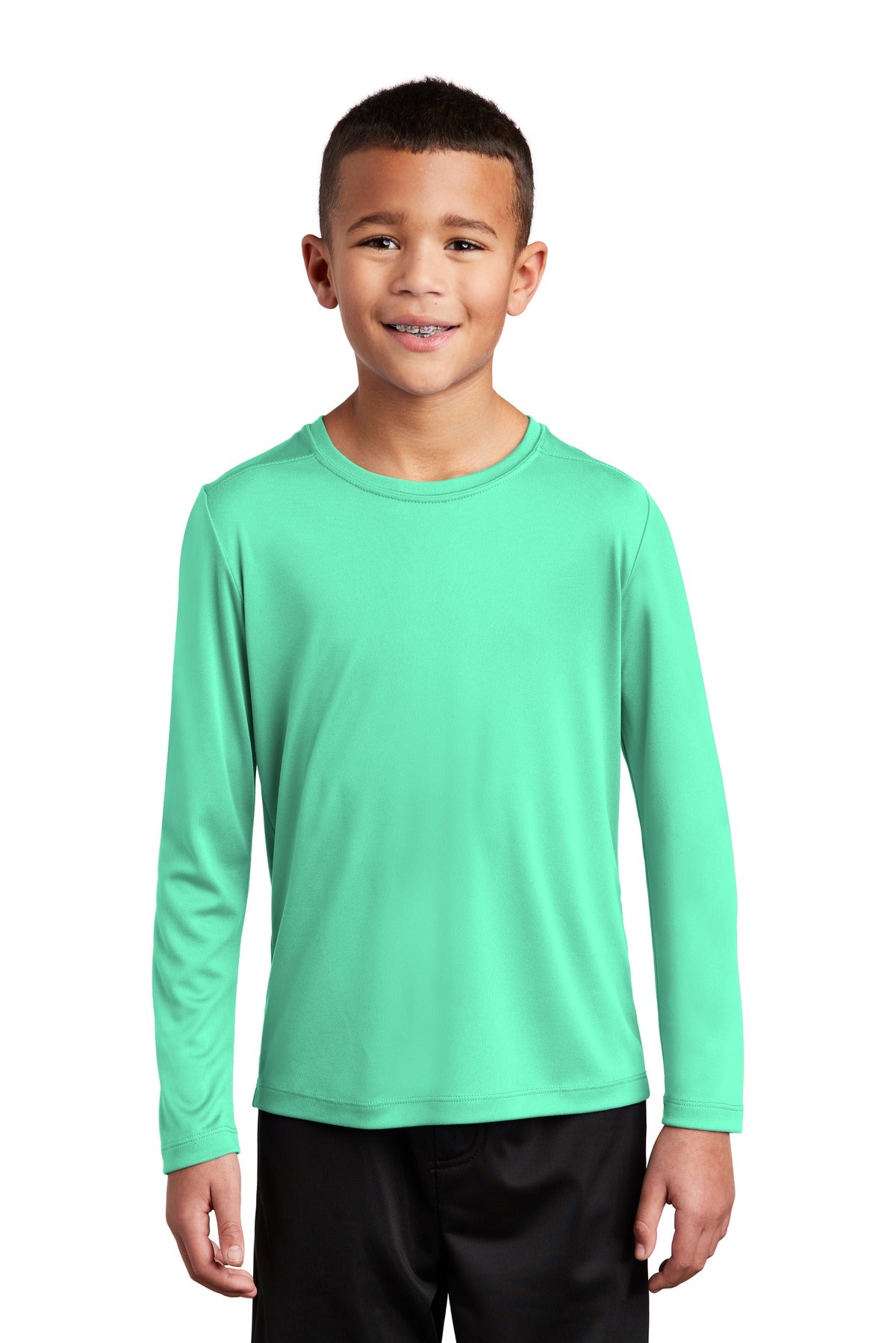 Sport-Tek ? Youth Posi-UV? Pro Long Sleeve Tee. YST420LS