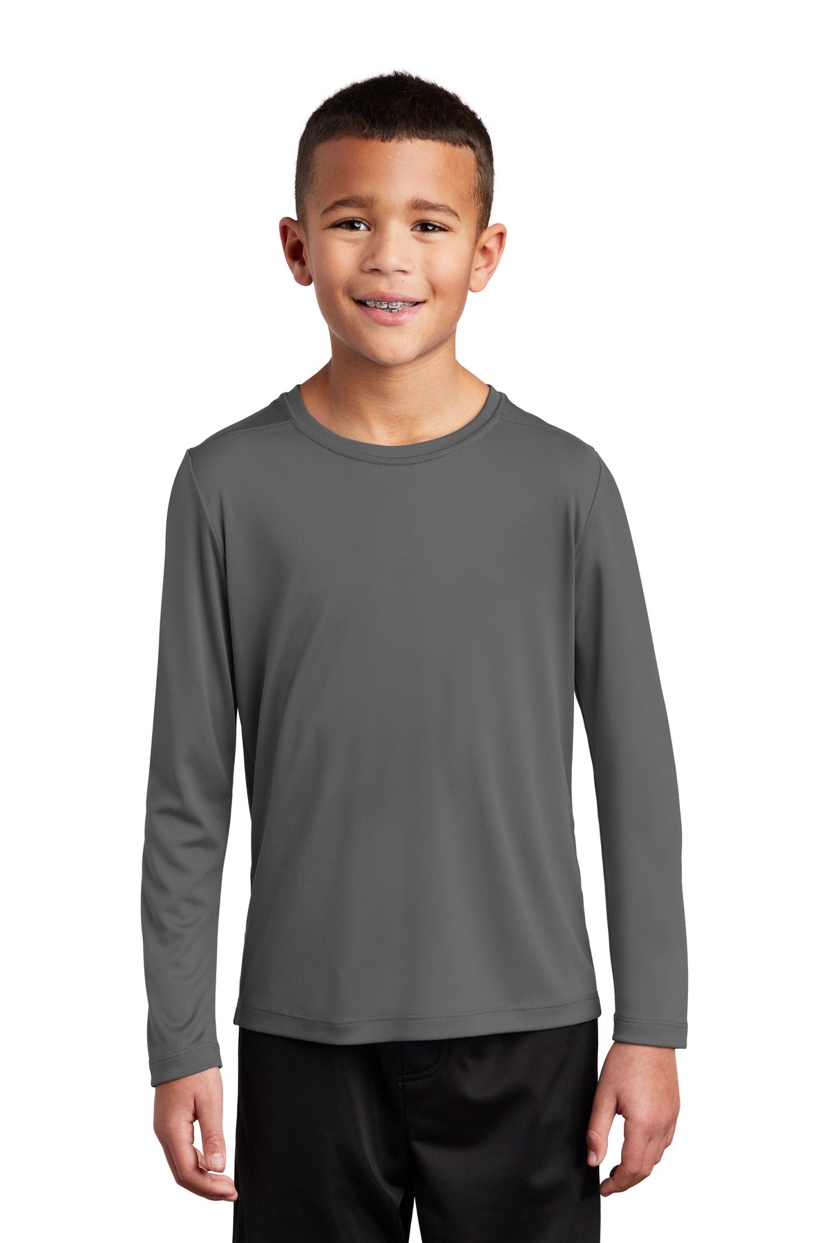 Sport-Tek ? Youth Posi-UV? Pro Long Sleeve Tee. YST420LS