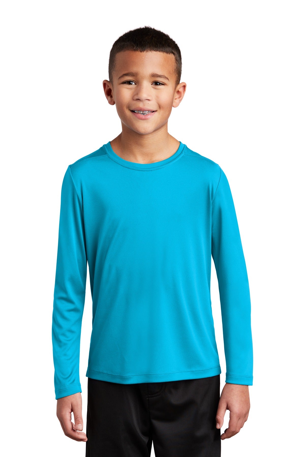 Sport-Tek ? Youth Posi-UV? Pro Long Sleeve Tee. YST420LS