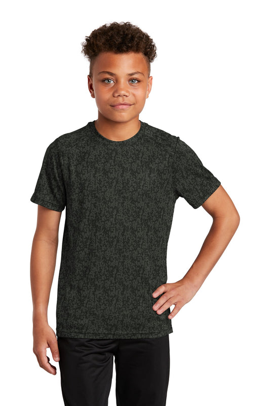 Sport-Tek ? Youth Digi Camo Tee. YST460