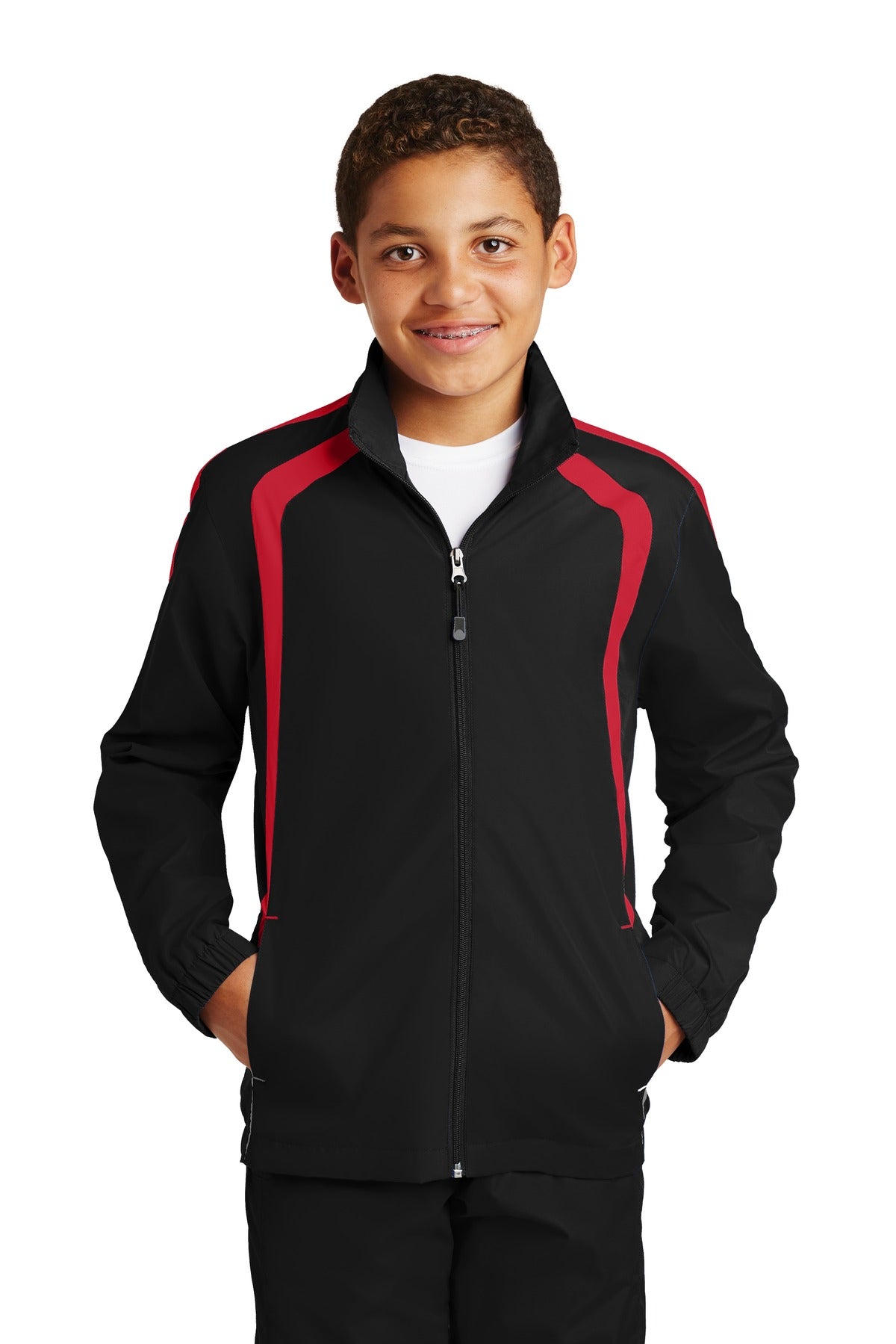 Sport-Tek? Youth Colorblock Raglan Jacket. YST60