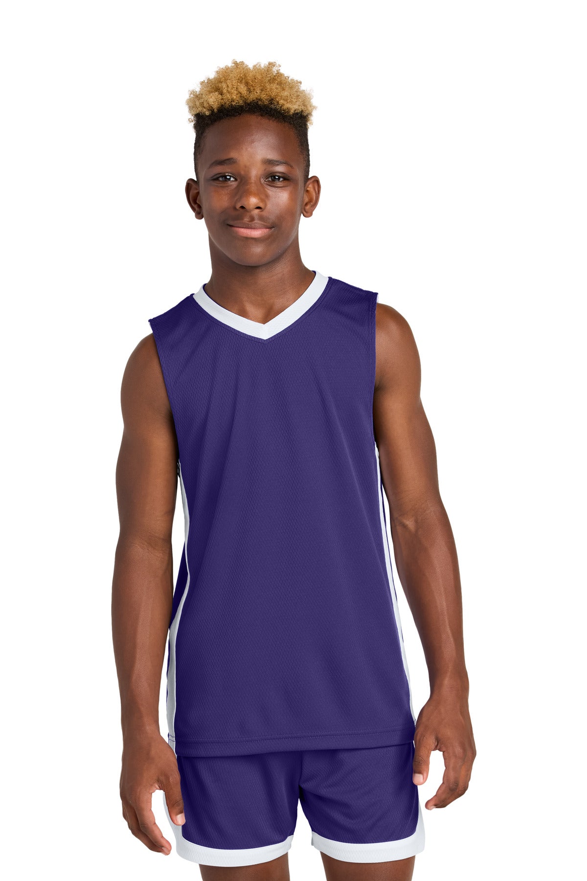 Sport-Tek? Youth Rival Basketball Rev Jersey YST900