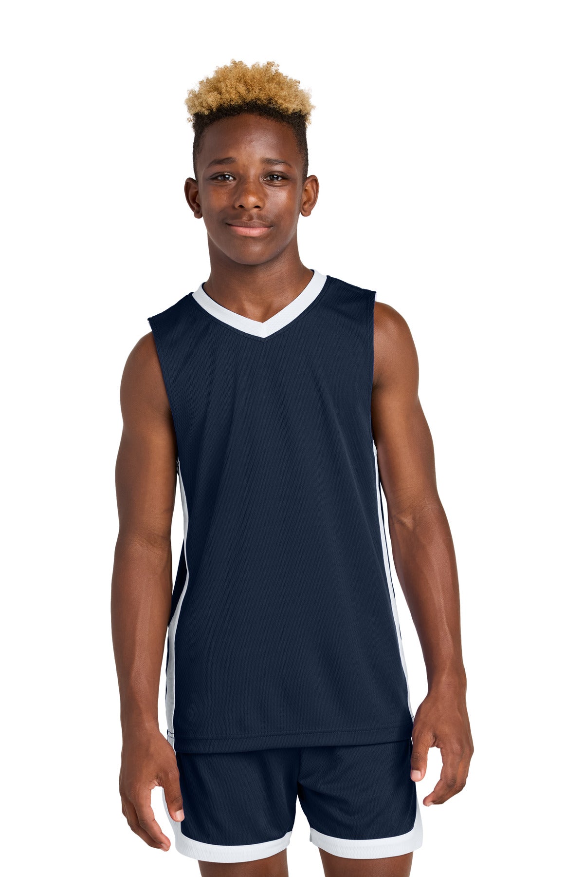 Sport-Tek? Youth Rival Basketball Rev Jersey YST900