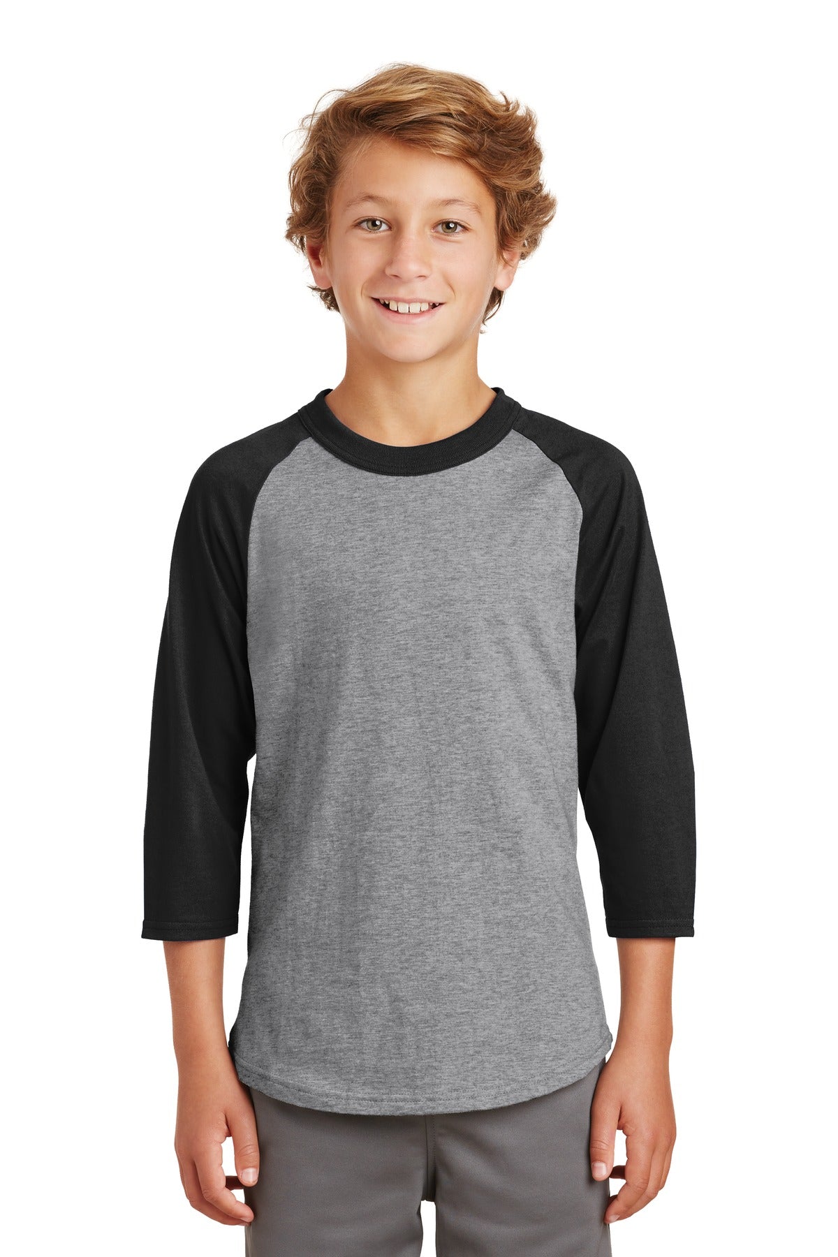 Sport-Tek? Youth Colorblock Raglan Jersey.  YT200