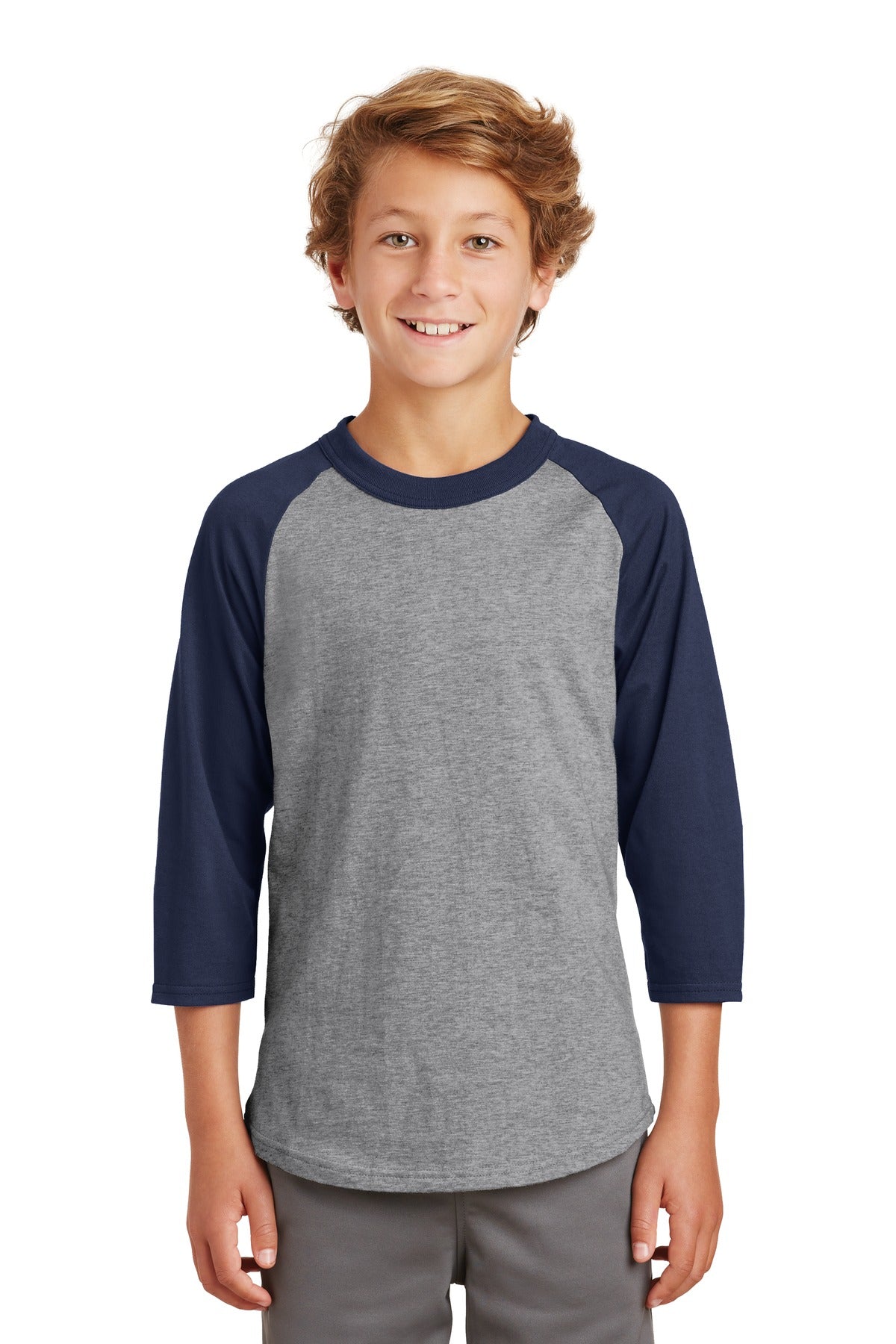 Sport-Tek? Youth Colorblock Raglan Jersey.  YT200