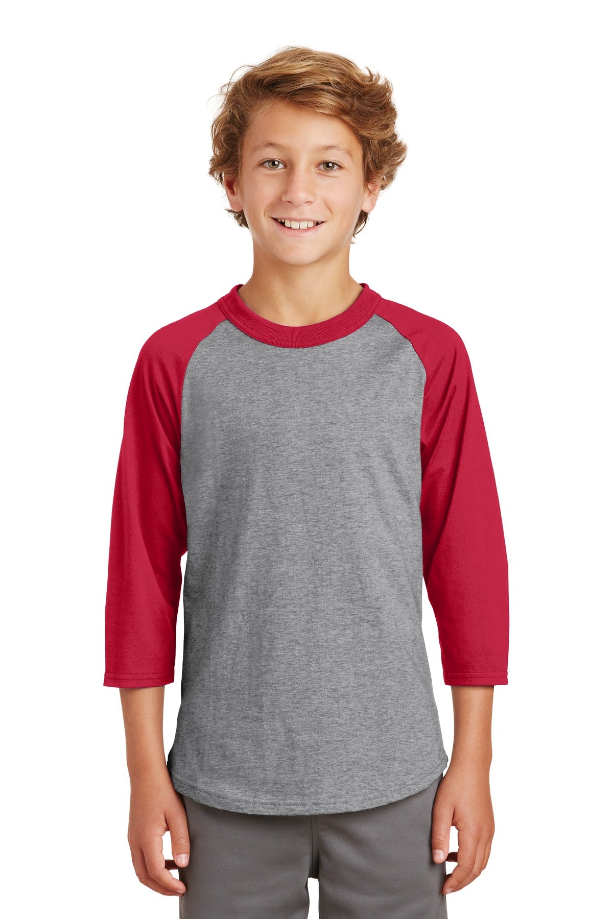 Sport-Tek? Youth Colorblock Raglan Jersey.  YT200