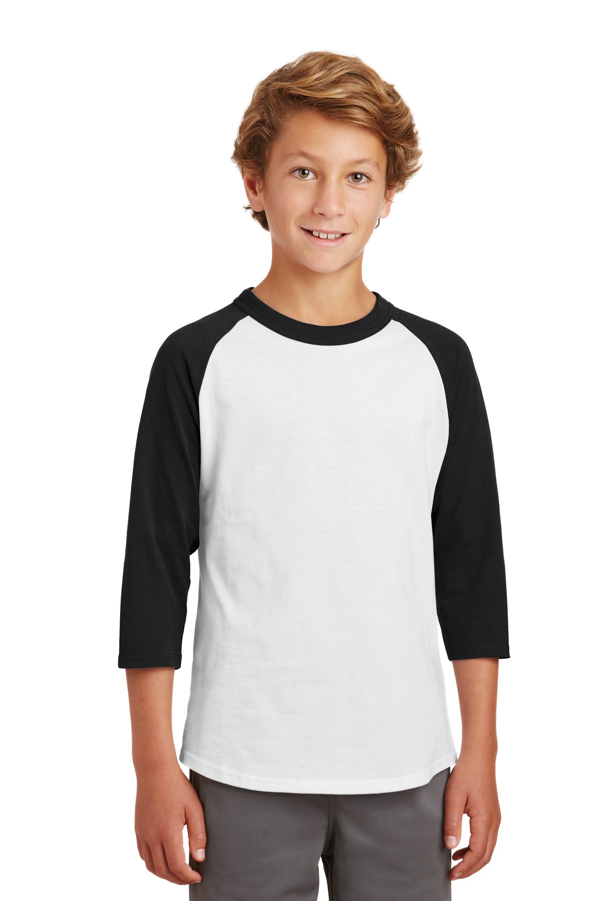 Sport-Tek? Youth Colorblock Raglan Jersey.  YT200