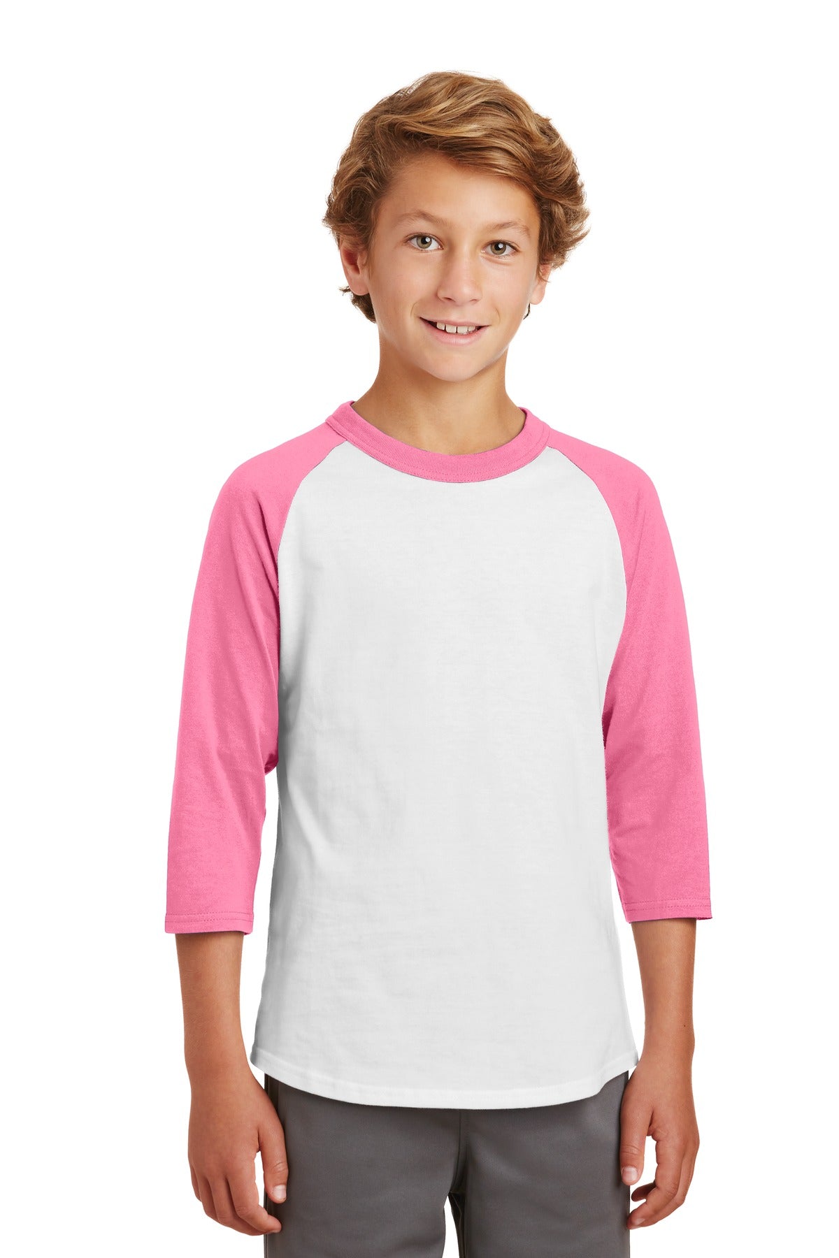 Sport-Tek? Youth Colorblock Raglan Jersey.  YT200