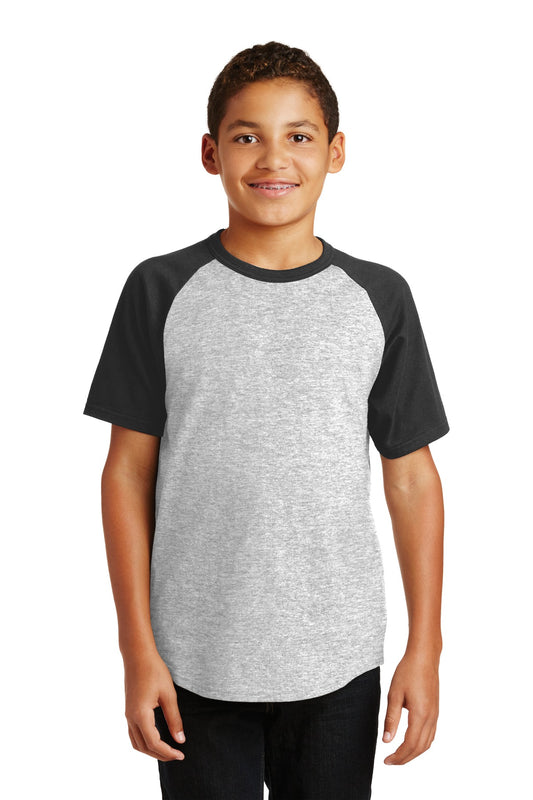 Sport-Tek? Youth Short Sleeve Colorblock Raglan Jersey. YT201