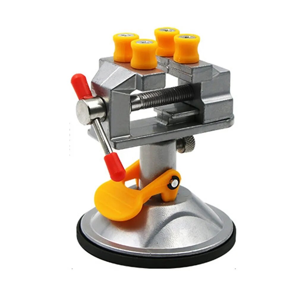 Strong Suction Cup Base Carving Table Bench Vise Mini DIY Metal Home Tools Spac image 0