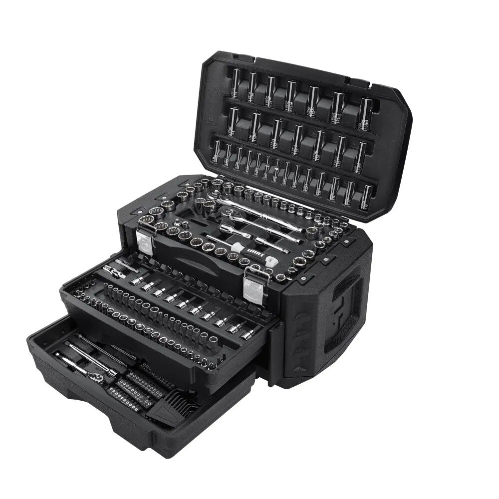 HART 215-Piece Mechanics Tool Set, Multiple Drive, Chrome Finish image 1