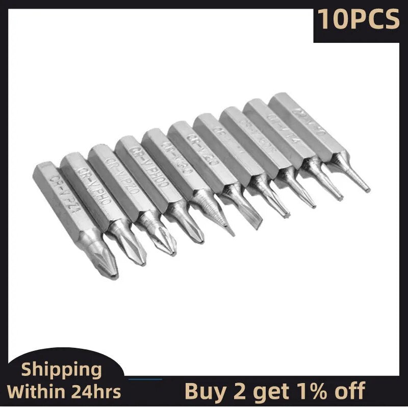 Durable Bits Wear-resistant Portable 10pcs/set 4mm Torx Security Screwdriver Dr image 0
