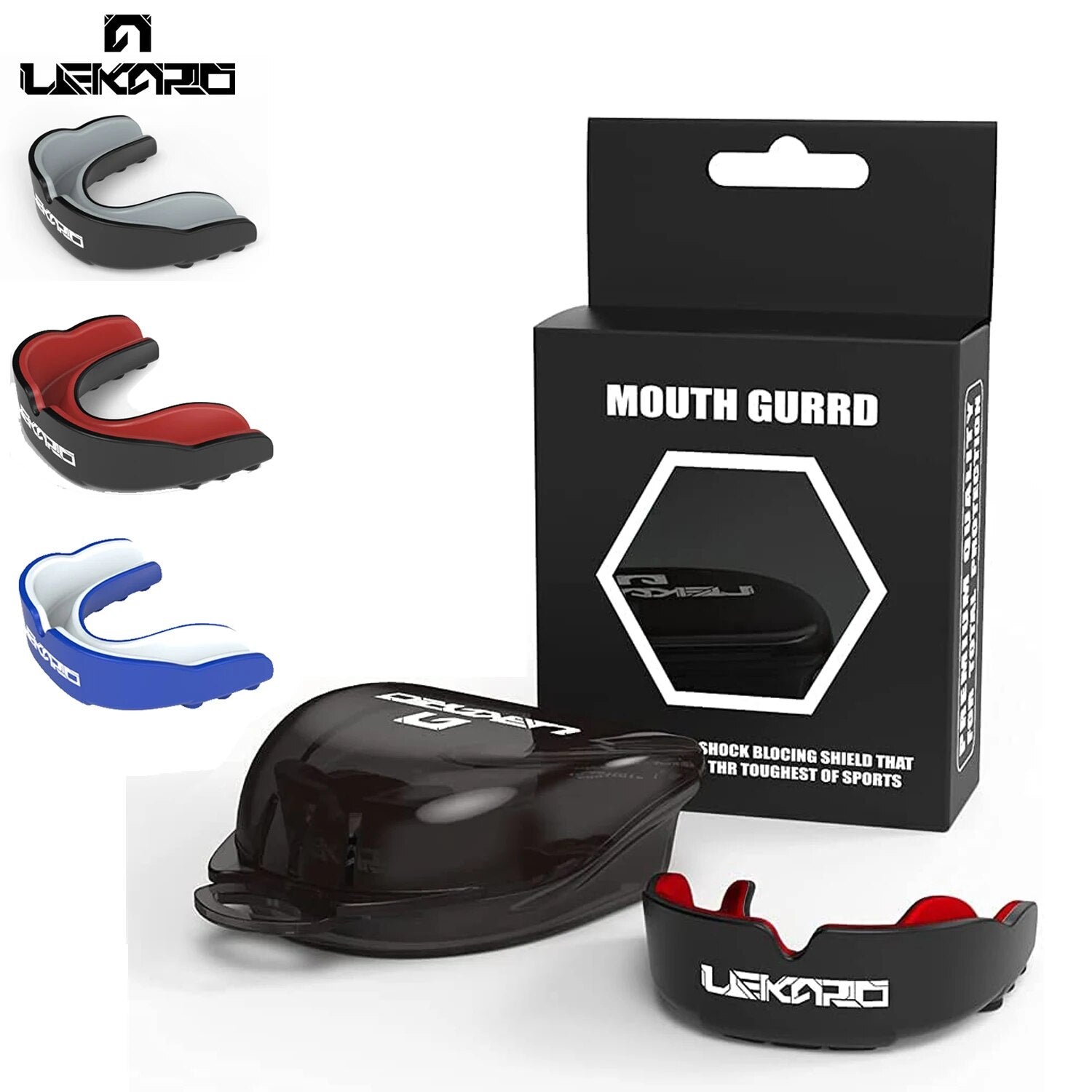 Professional Fighting Sports Mouthguard Boxing Mma Muay Thai Training Tooth Pro image 1
