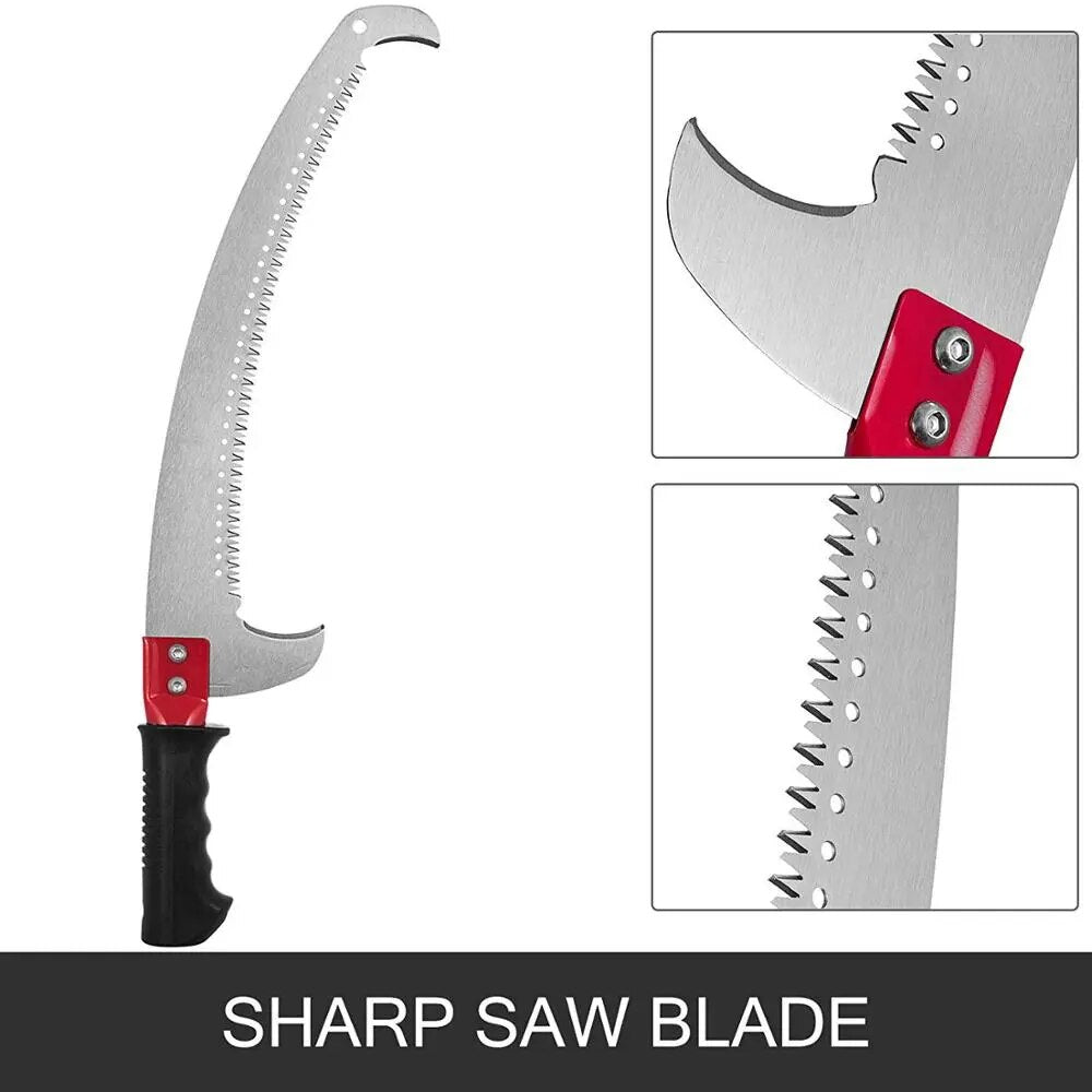 VEVOR Telescopic Pole Saw Reciprocating Hand Tools Pruner Aluminum Alloy High B image 4