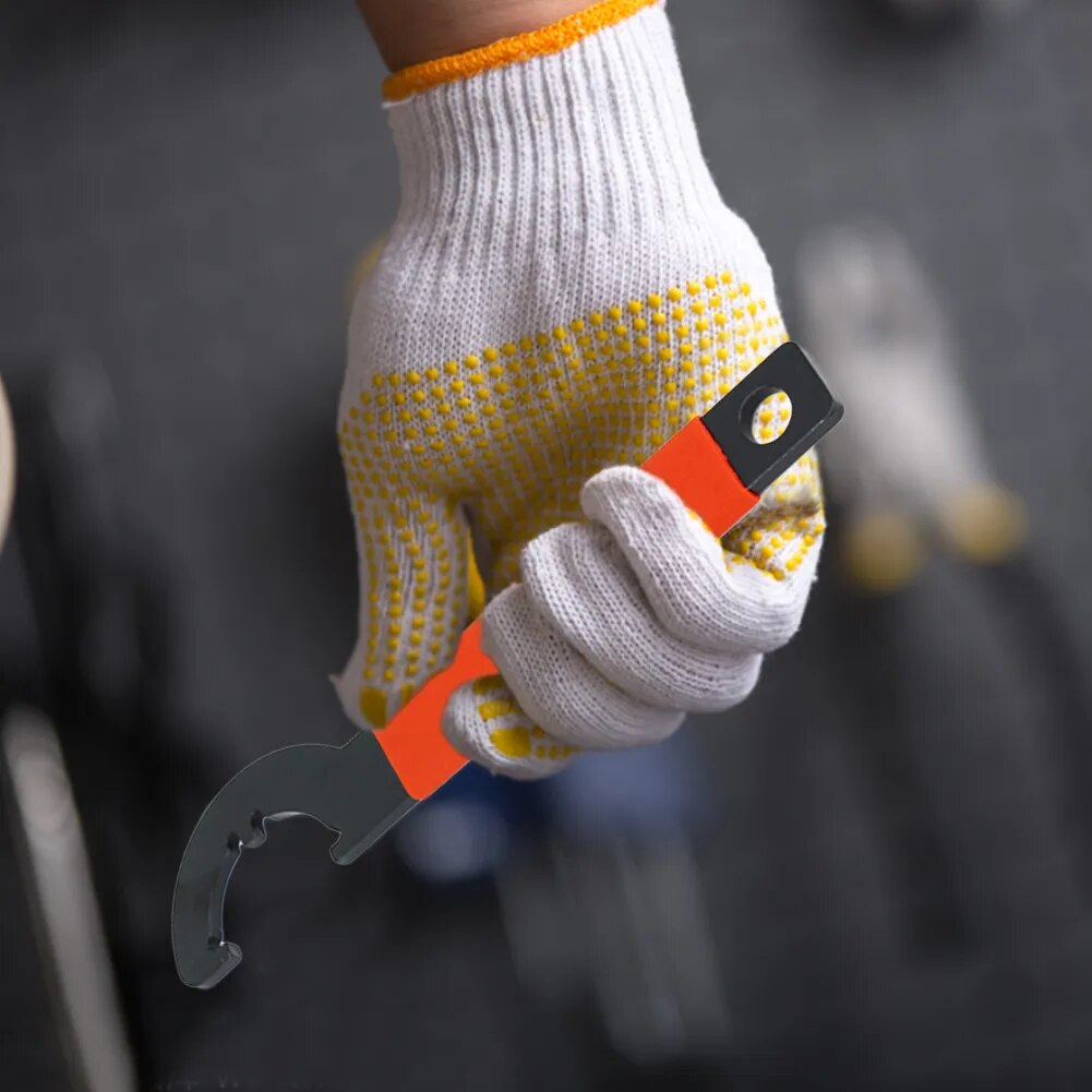 Spanner Wrench Tool Adjustable Clamping Nut Wrench Locknut and Reinstall High-c image 3
