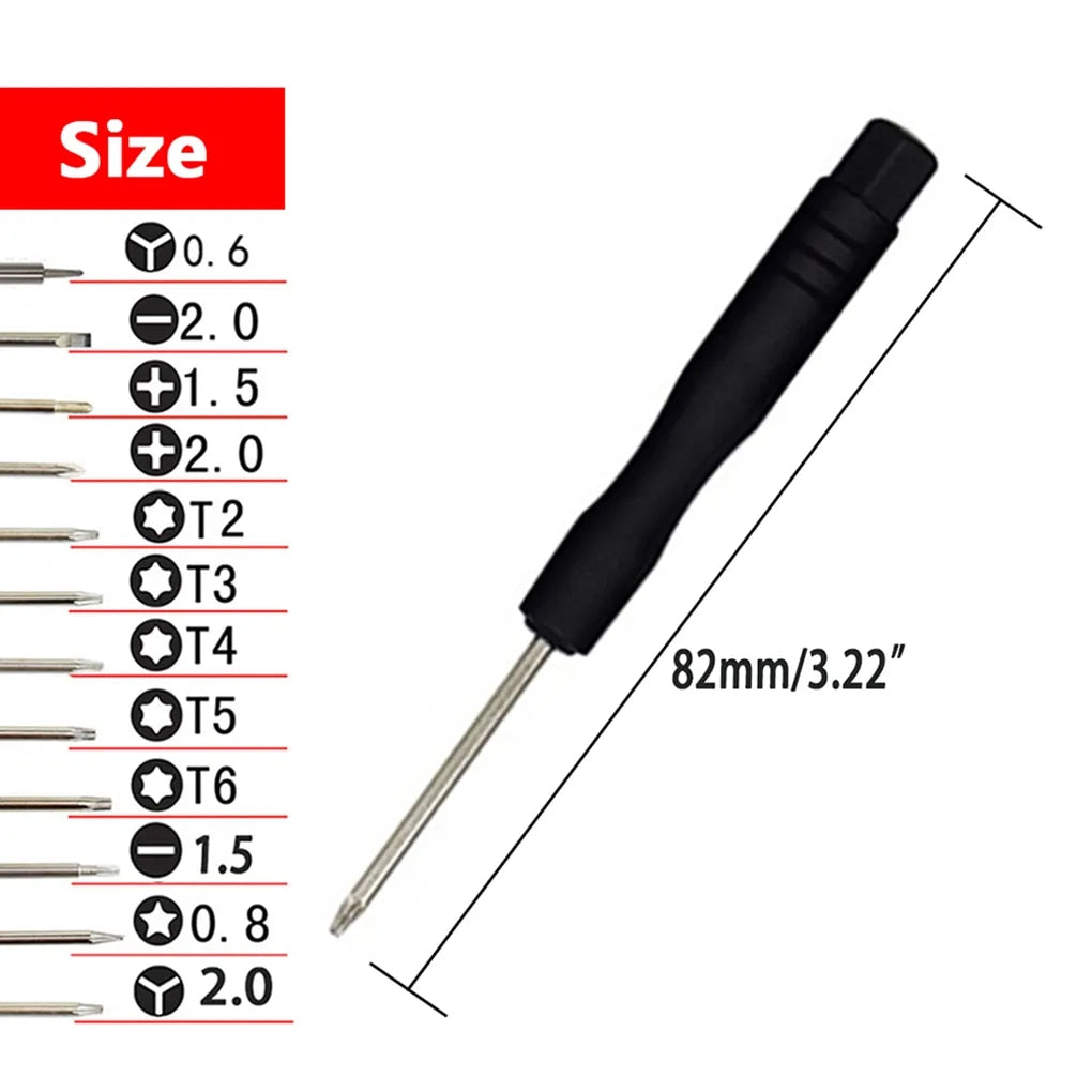 12pcs/Set Mini Multi-Function Magnetic Precision Screwdriver Set For Apple IPho image 4